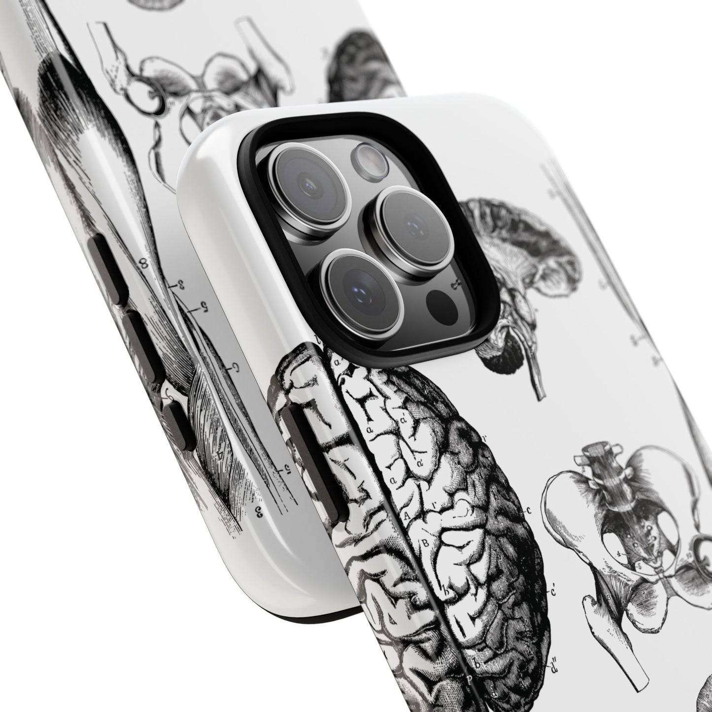 Vintage Anatomy Phone Case - Medical Sketch Design - Custom iPhone, Samsung & Pixel Cover - Science Gift - Doctor Aesthetic - Anatomy case