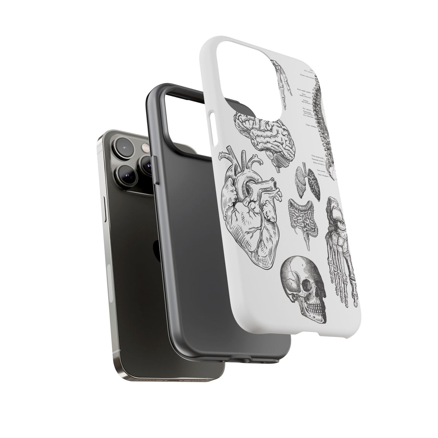 Anatomical Phone Case - Vintage Medical Illustration Case - Science Gift - Custom Medical Phone Cover - Custom Phone Cover - Medical Student