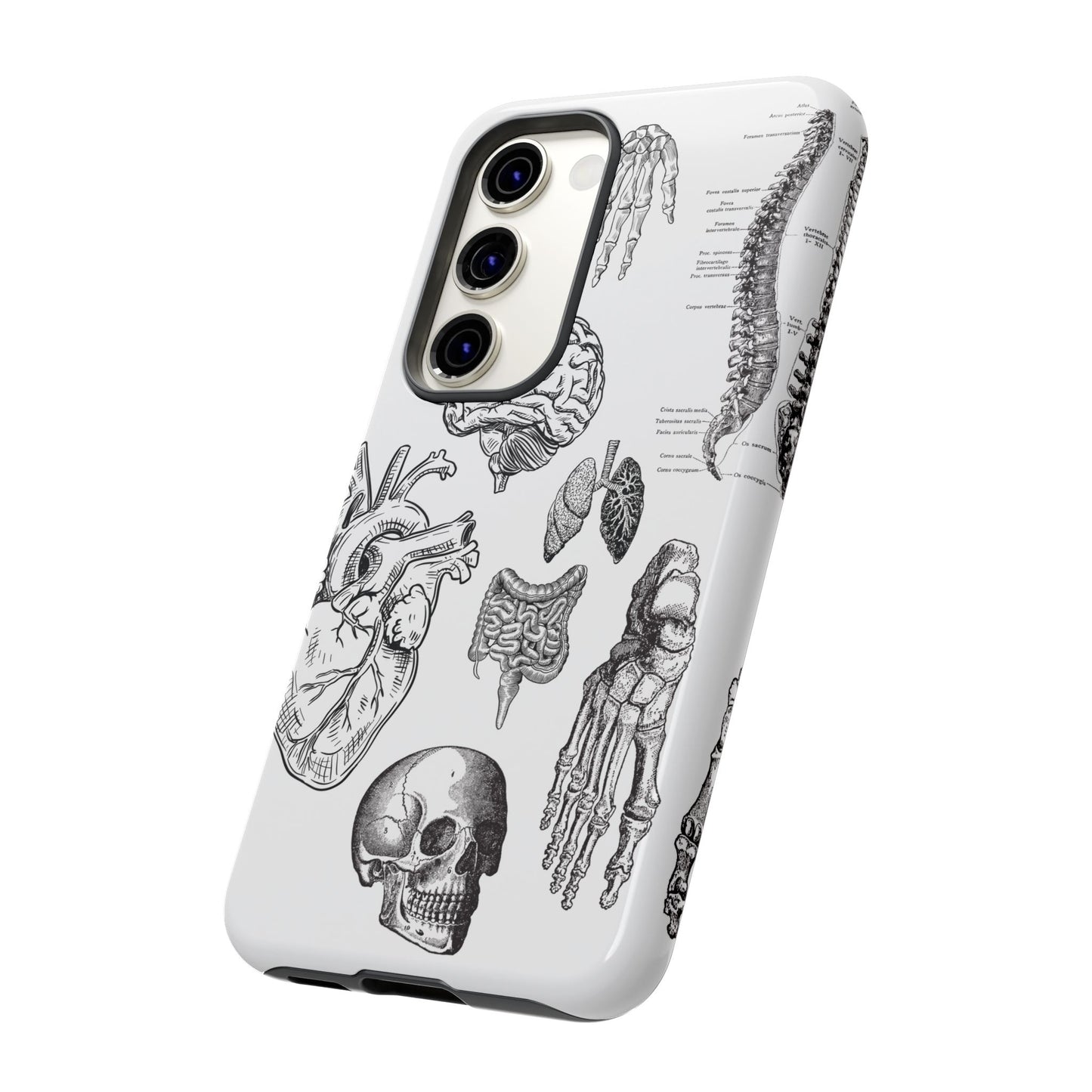 Anatomical Phone Case - Vintage Medical Illustration Case - Science Gift - Custom Medical Phone Cover - Custom Phone Cover - Medical Student