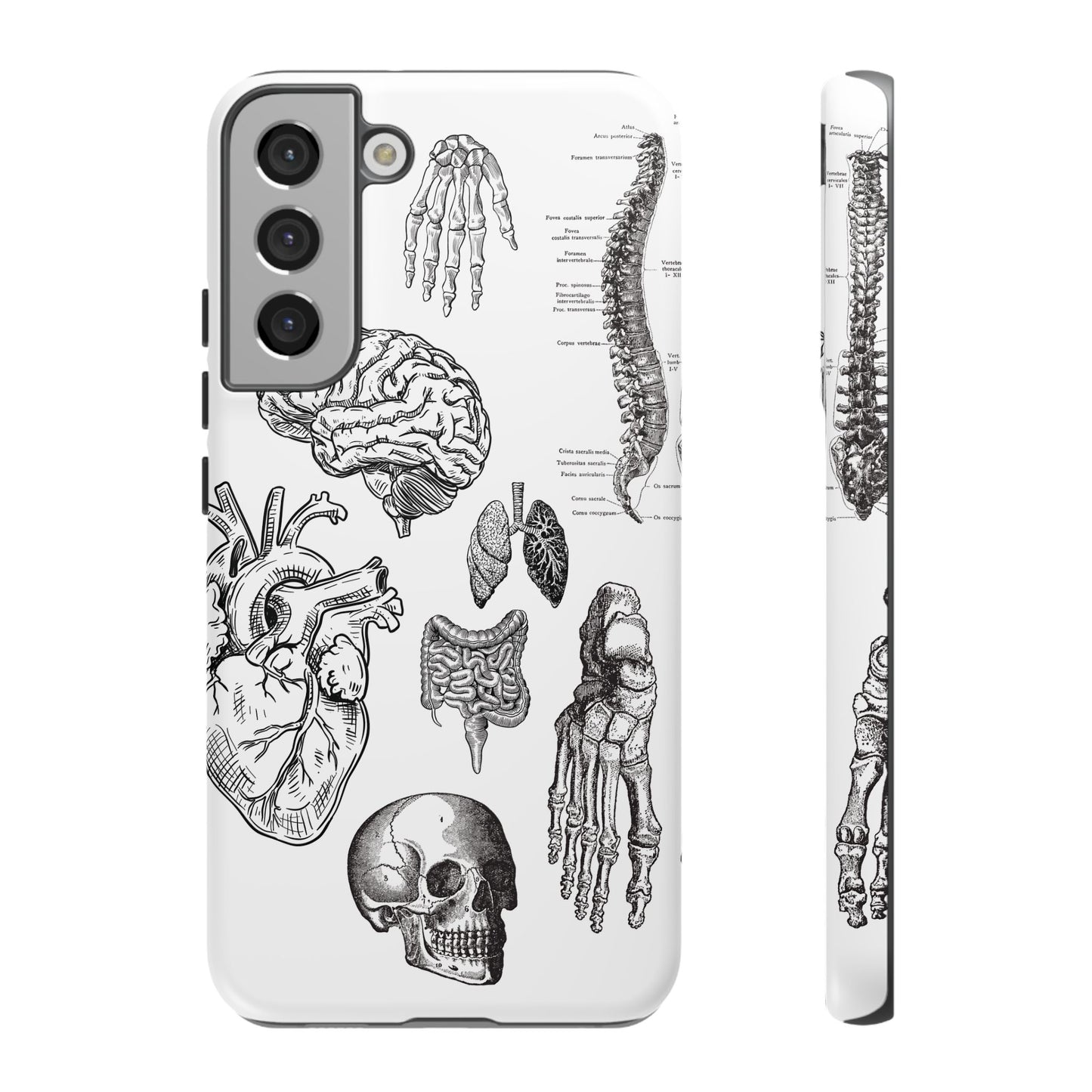 Anatomical Phone Case - Vintage Medical Illustration Case - Science Gift - Custom Medical Phone Cover - Custom Phone Cover - Medical Student
