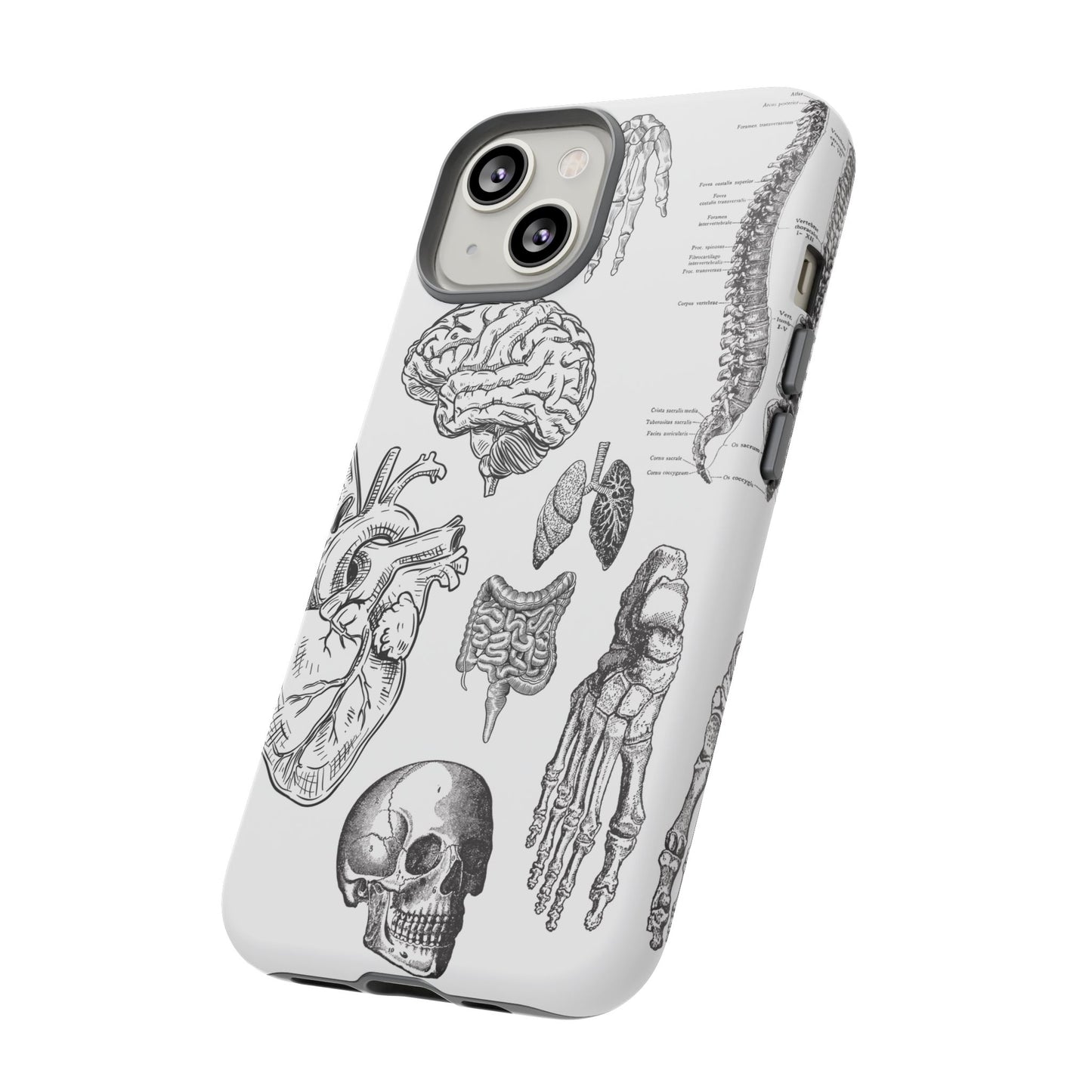 Anatomical Phone Case - Vintage Medical Illustration Case - Science Gift - Custom Medical Phone Cover - Custom Phone Cover - Medical Student