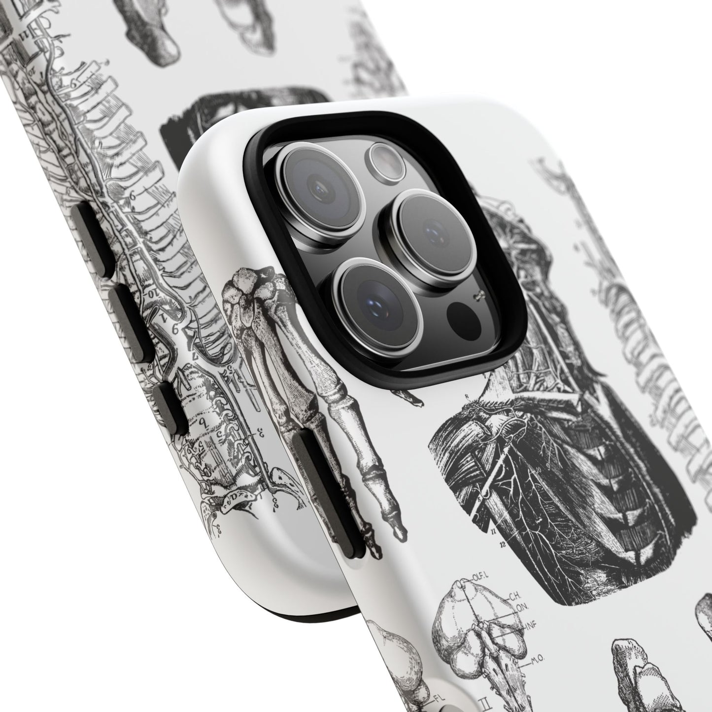 Vintage Anatomy Phone Case - Medical Illustration Design - Custom iPhone, Samsung & Pixel Cover - Science Gift - Doctor Aesthetic - Anatomy