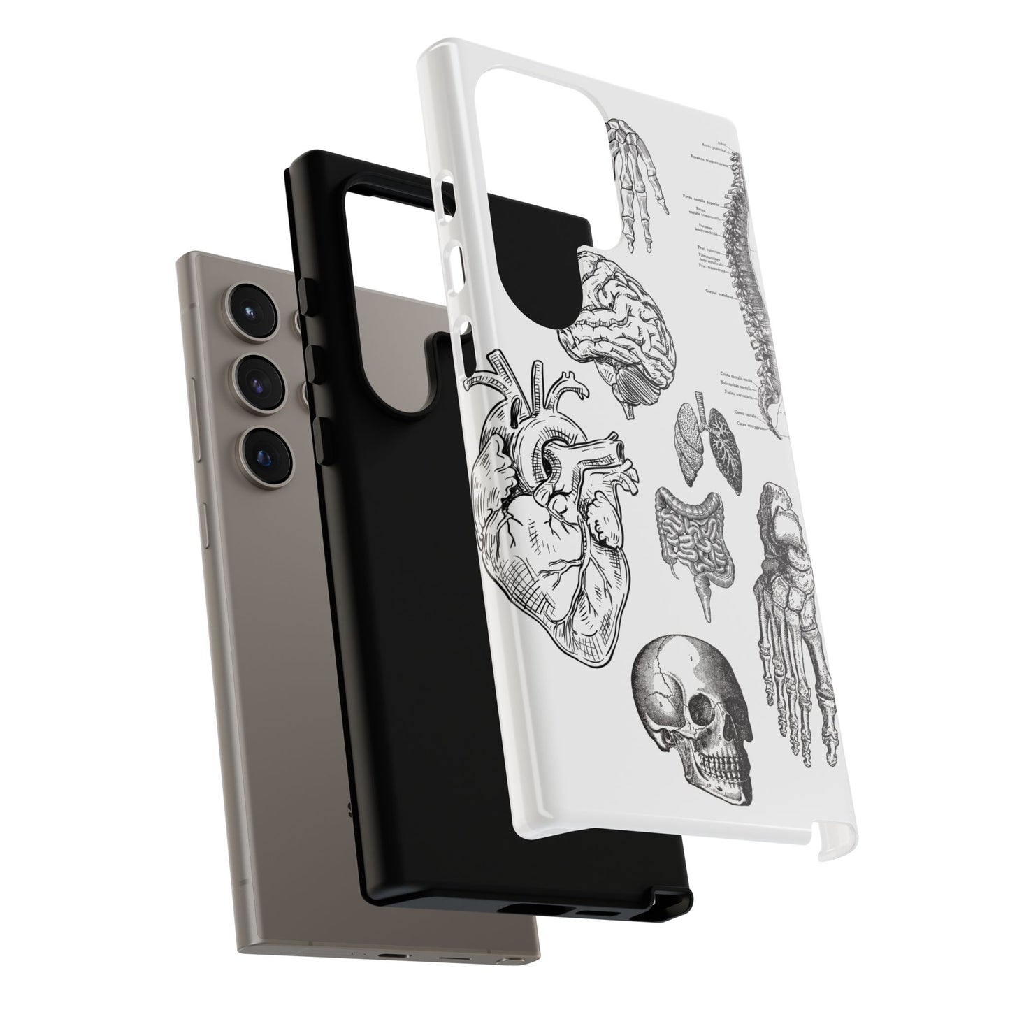 Anatomical Phone Case - Vintage Medical Illustration Case - Science Gift - Custom Medical Phone Cover - Custom Phone Cover - Medical Student