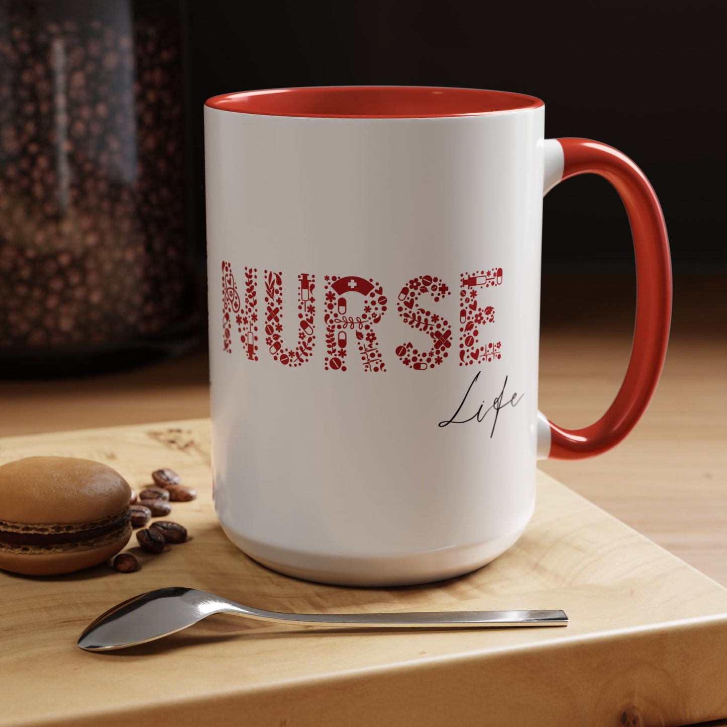 Nurse Life Mug, Nurse Gift for Women, RN Coffee Mug, Cute Nurse Appreciation Cup, Healthcare Worker Mug, Medical Staff Gift Idea