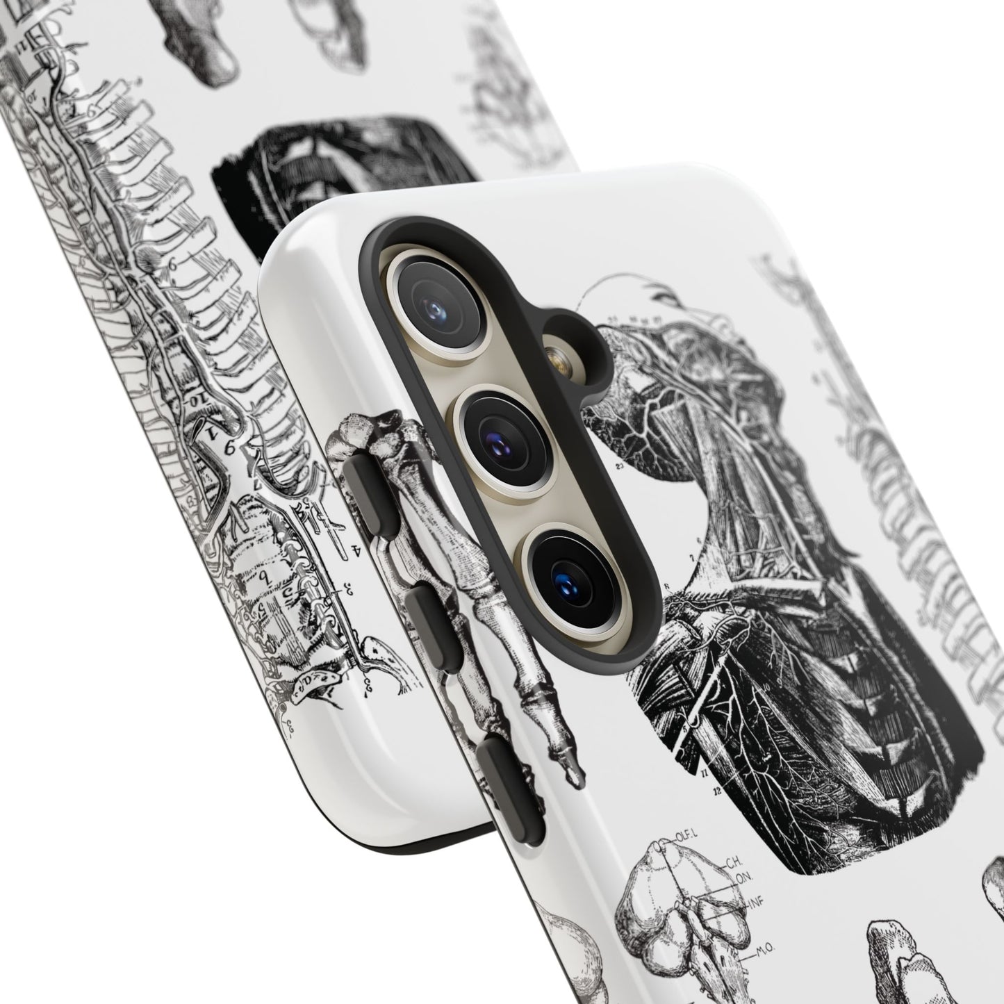 Vintage Anatomy Phone Case - Medical Illustration Design - Custom iPhone, Samsung & Pixel Cover - Science Gift - Doctor Aesthetic - Anatomy