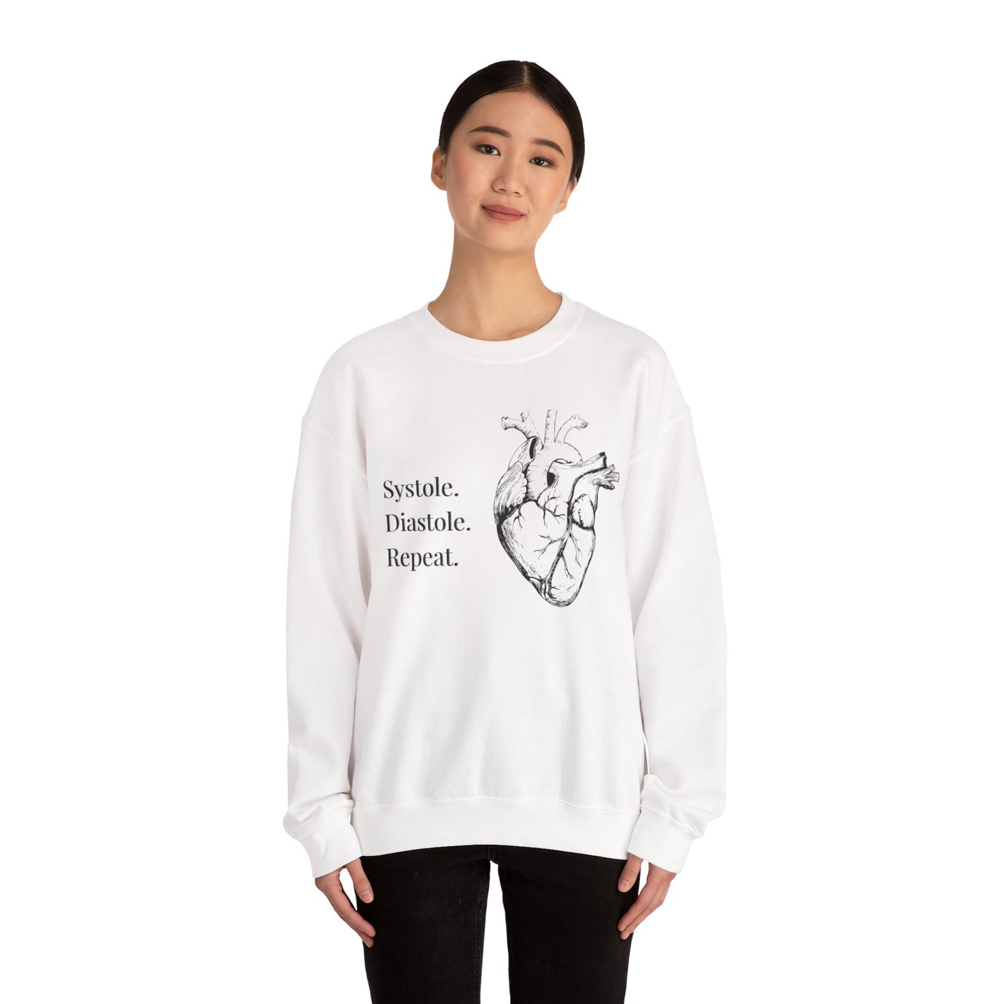 Surgery Student Sweatshirt, Anatomical Heart Crewneck, Medical School Gift, Unisex Nurse Pullover, Cardiology Sweater, Anatomy Top