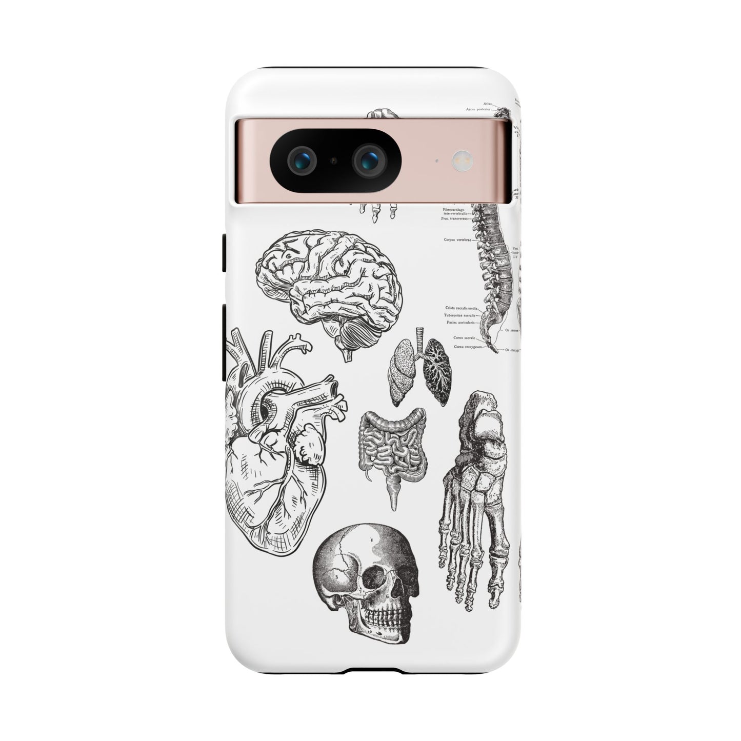 Anatomical Phone Case - Vintage Medical Illustration Case - Science Gift - Custom Medical Phone Cover - Custom Phone Cover - Medical Student
