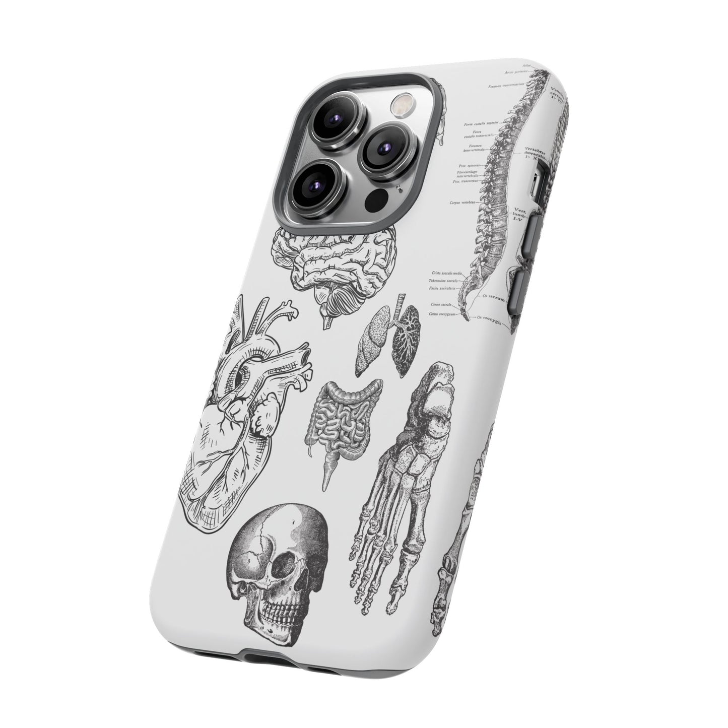 Anatomical Phone Case - Vintage Medical Illustration Case - Science Gift - Custom Medical Phone Cover - Custom Phone Cover - Medical Student