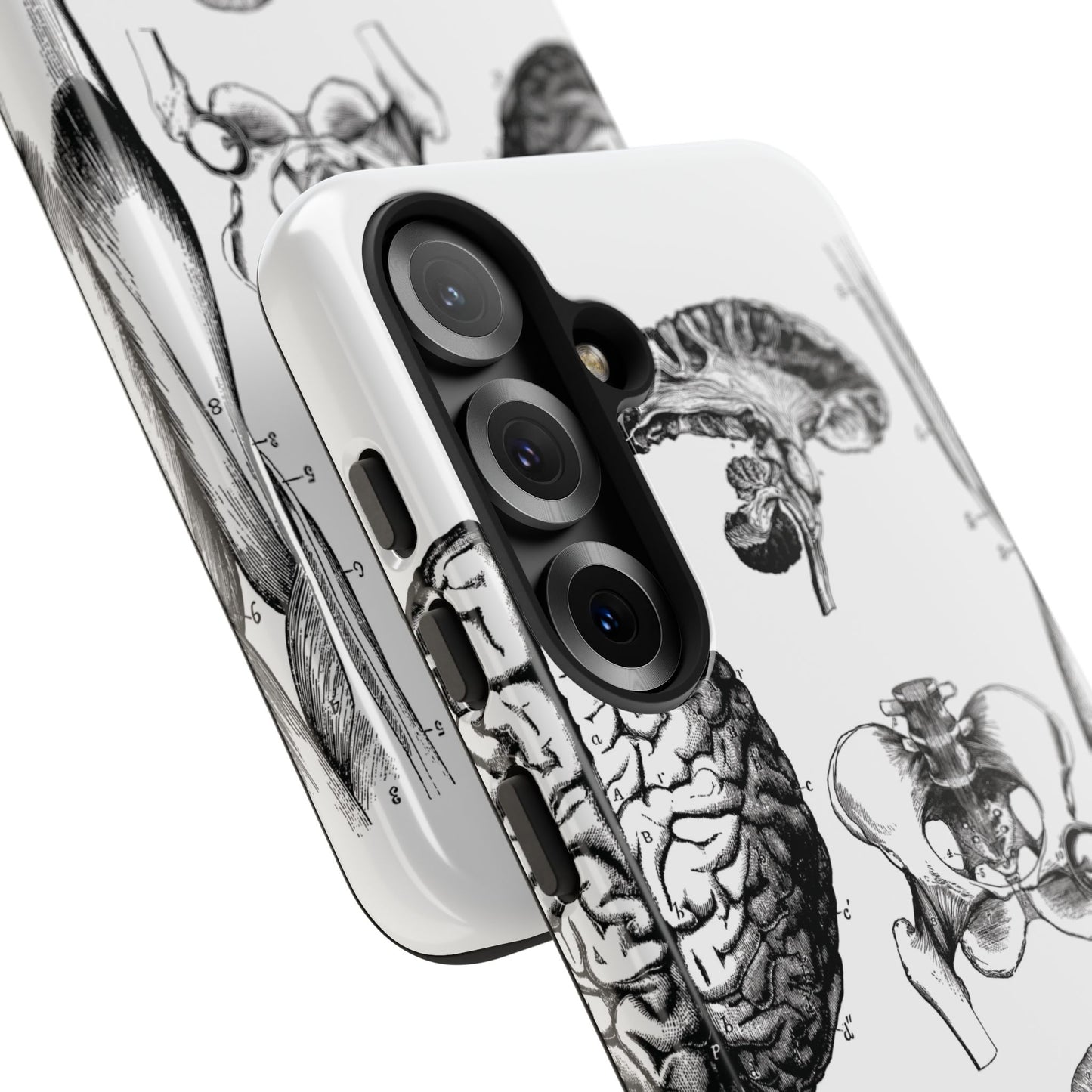 Vintage Anatomy Phone Case - Medical Sketch Design - Custom iPhone, Samsung & Pixel Cover - Science Gift - Doctor Aesthetic - Anatomy case