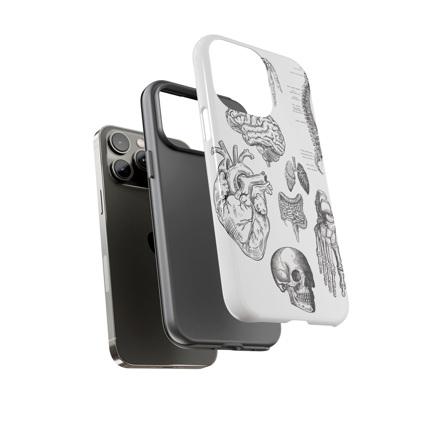 Anatomical Phone Case - Vintage Medical Illustration Case - Science Gift - Custom Medical Phone Cover - Custom Phone Cover - Medical Student