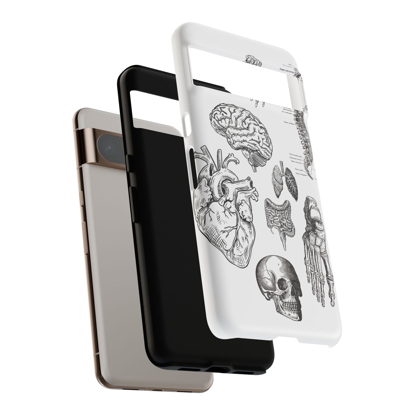 Anatomical Phone Case - Vintage Medical Illustration Case - Science Gift - Custom Medical Phone Cover - Custom Phone Cover - Medical Student