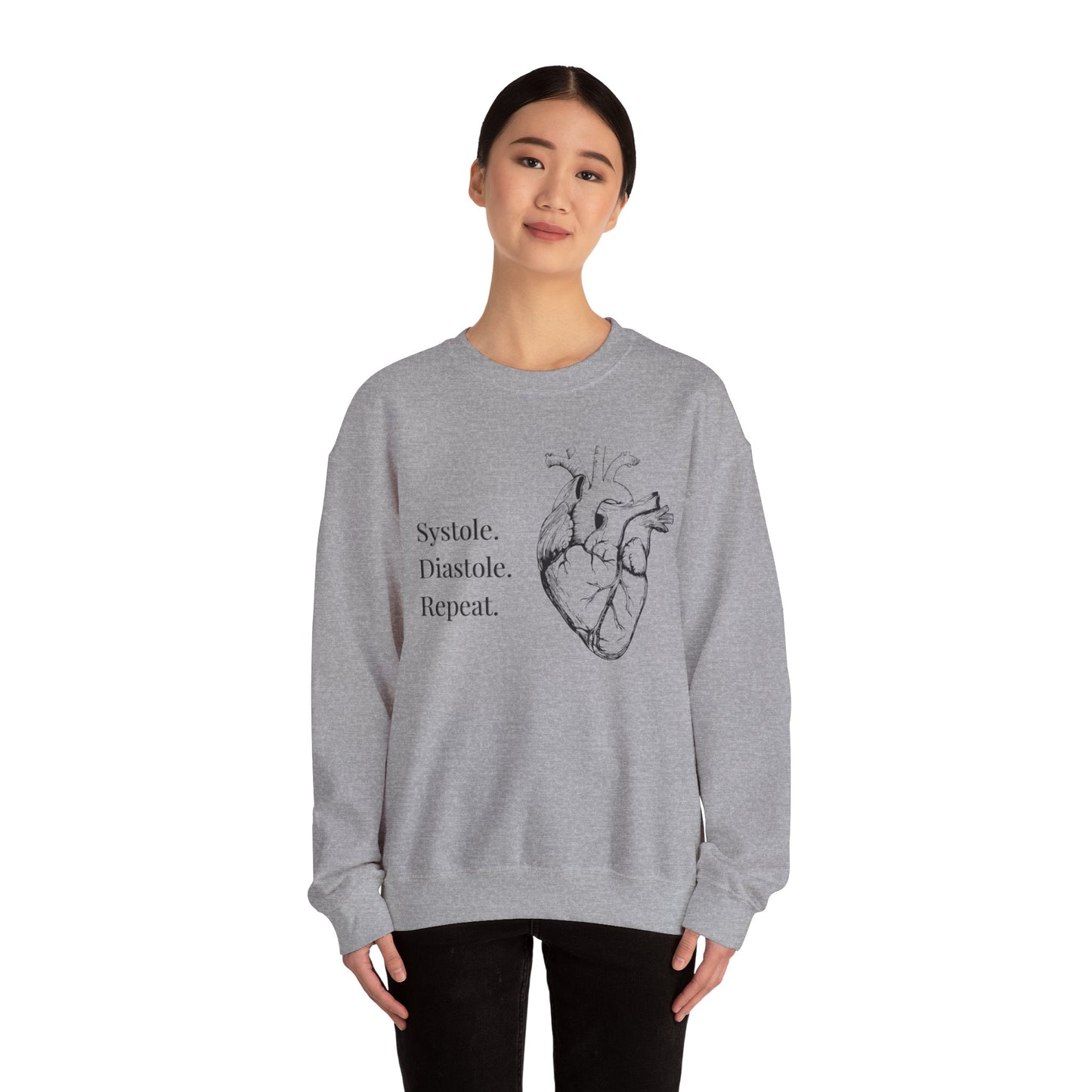 Surgery Student Sweatshirt, Anatomical Heart Crewneck, Medical School Gift, Unisex Nurse Pullover, Cardiology Sweater, Anatomy Top