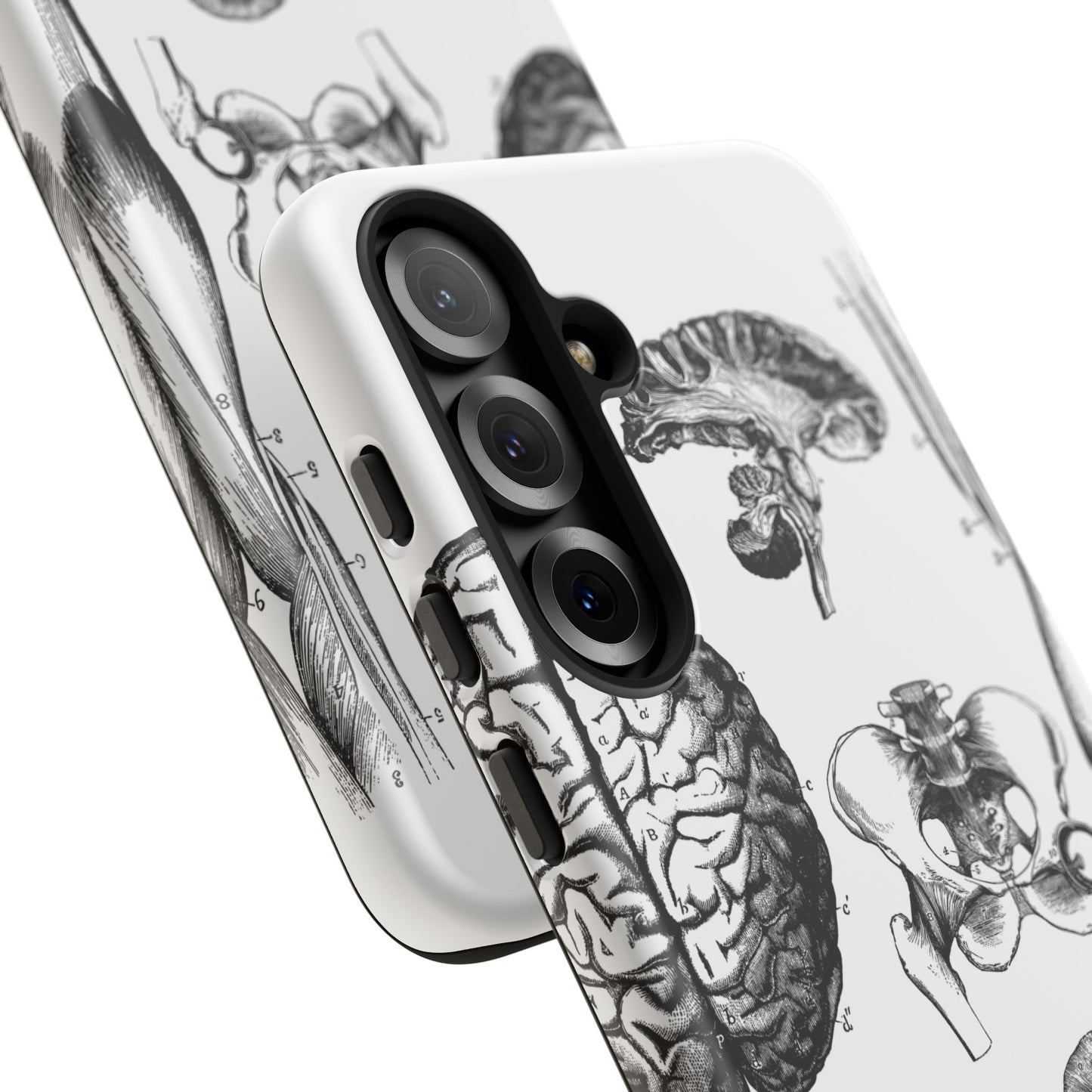 Vintage Anatomy Phone Case - Medical Sketch Design - Custom iPhone, Samsung & Pixel Cover - Science Gift - Doctor Aesthetic - Anatomy case