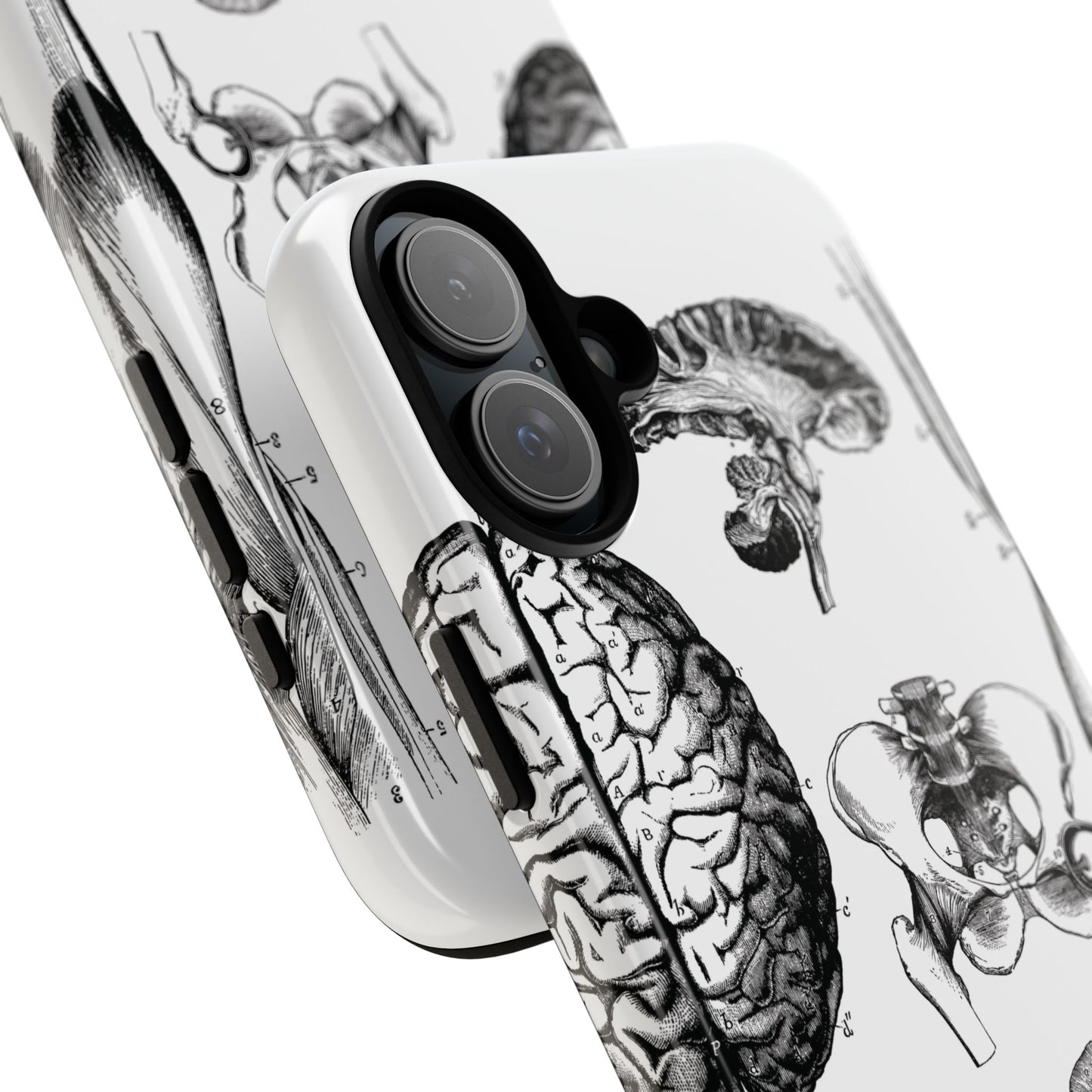 Vintage Anatomy Phone Case - Medical Sketch Design - Custom iPhone, Samsung & Pixel Cover - Science Gift - Doctor Aesthetic - Anatomy case