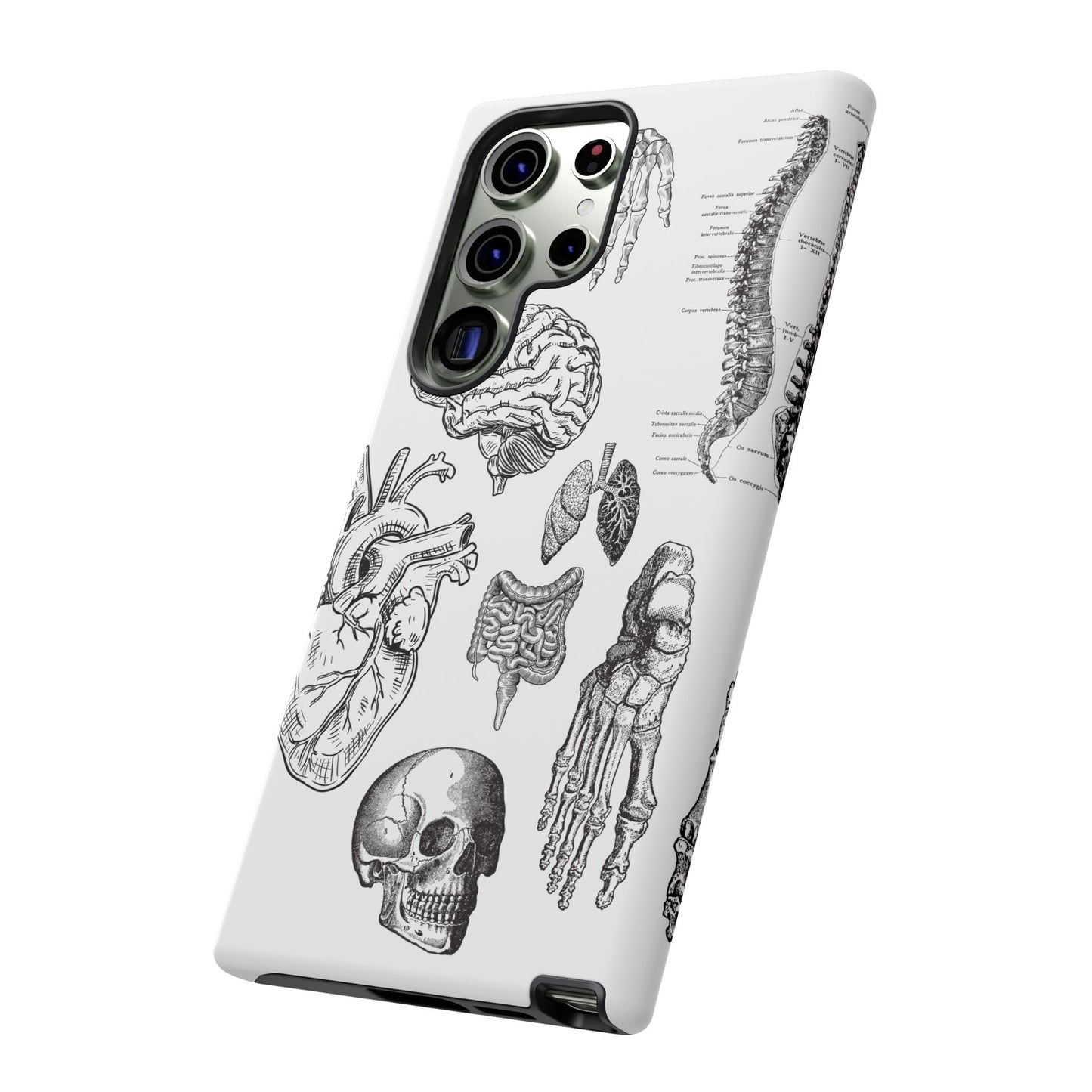 Anatomical Phone Case - Vintage Medical Illustration Case - Science Gift - Custom Medical Phone Cover - Custom Phone Cover - Medical Student