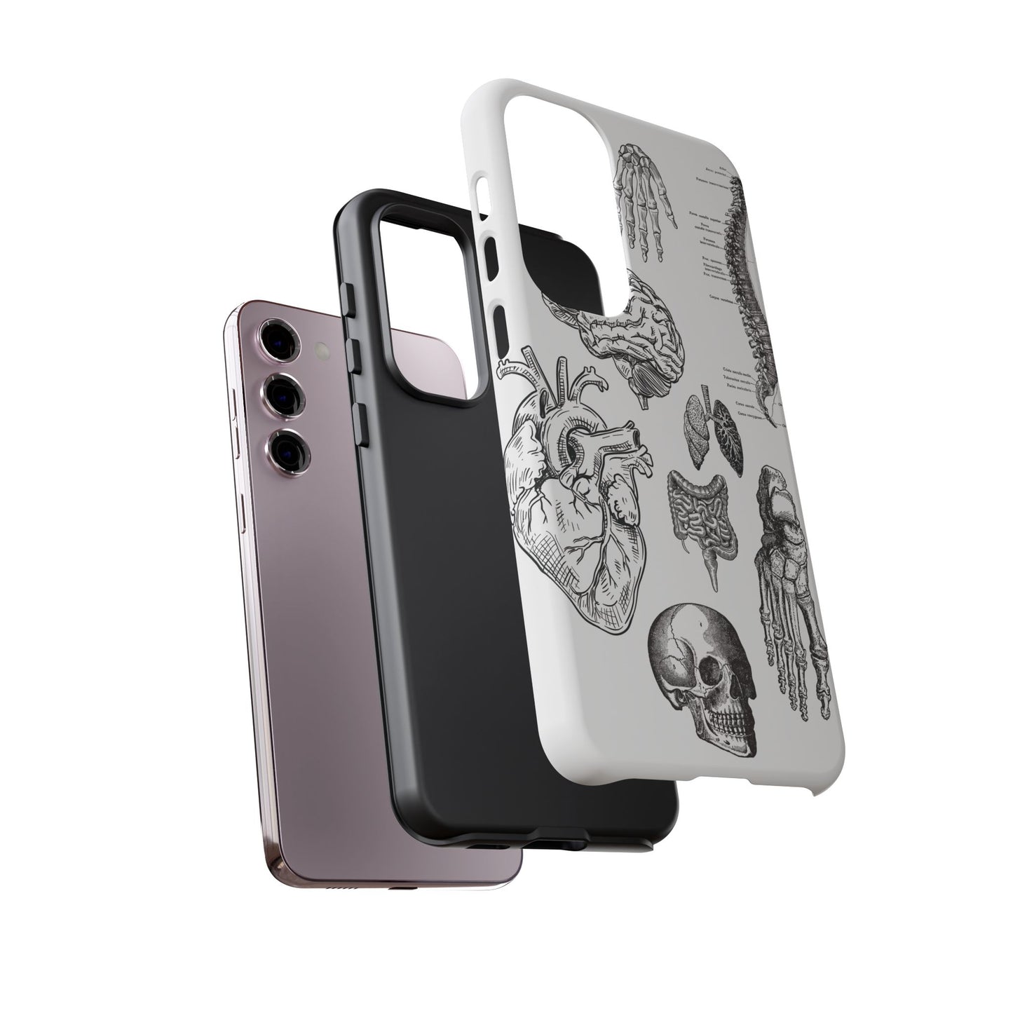 Anatomical Phone Case - Vintage Medical Illustration Case - Science Gift - Custom Medical Phone Cover - Custom Phone Cover - Medical Student