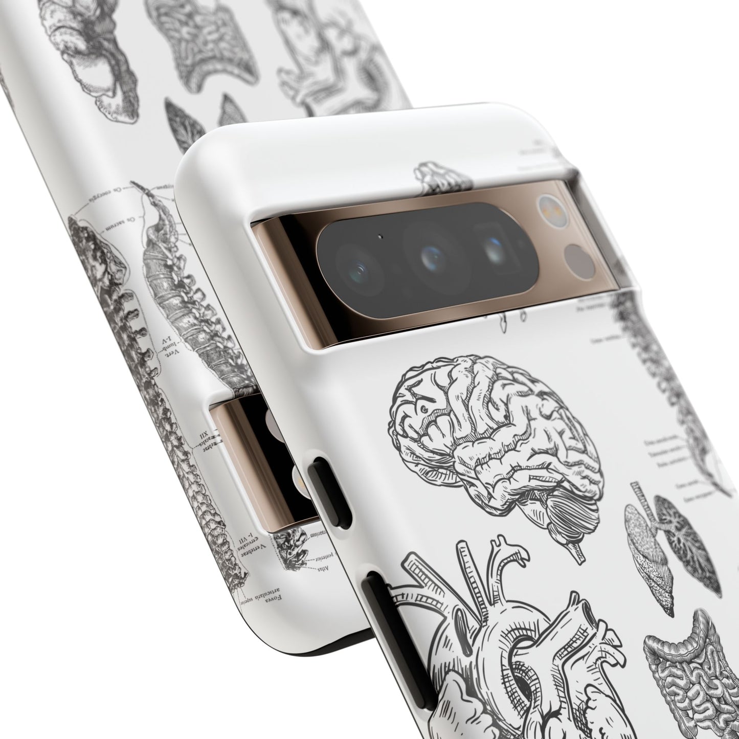 Anatomical Phone Case - Vintage Medical Illustration Case - Science Gift - Custom Medical Phone Cover - Custom Phone Cover - Medical Student