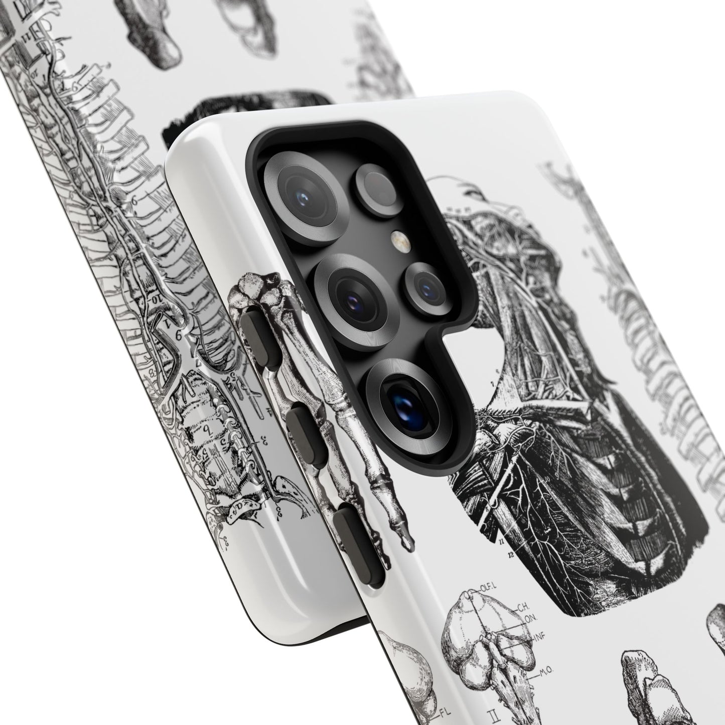 Vintage Anatomy Phone Case - Medical Illustration Design - Custom iPhone, Samsung & Pixel Cover - Science Gift - Doctor Aesthetic - Anatomy