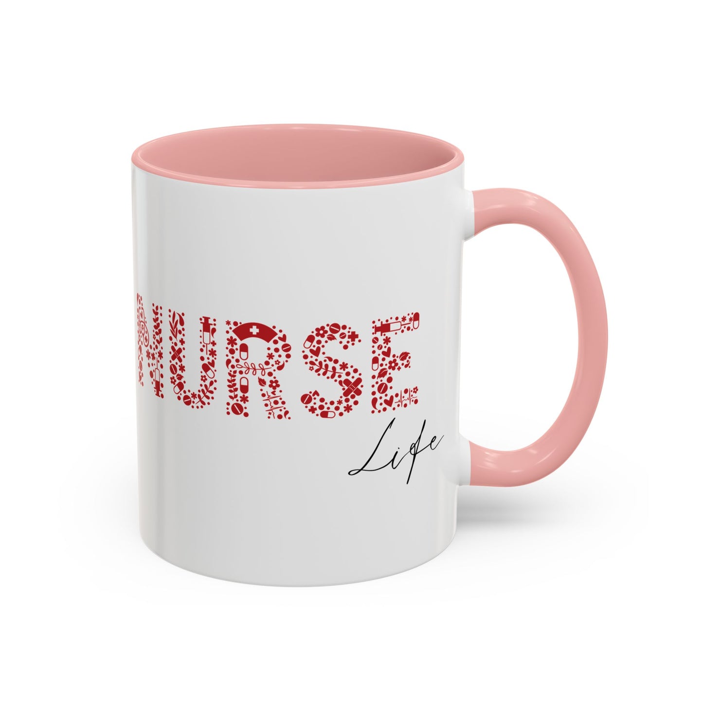 Nurse Life Mug, Nurse Gift for Women, RN Coffee Mug, Cute Nurse Appreciation Cup, Healthcare Worker Mug, Medical Staff Gift Idea