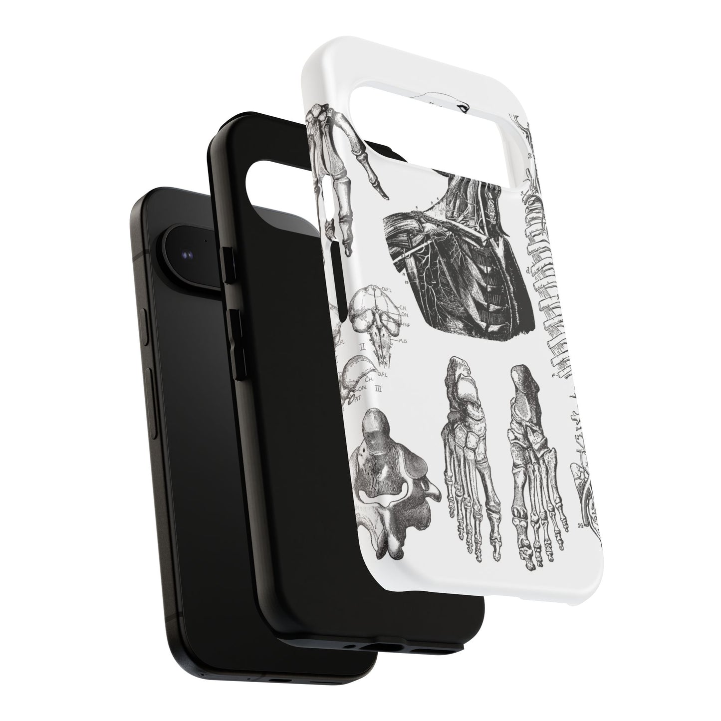 Vintage Anatomy Phone Case - Medical Illustration Design - Custom iPhone, Samsung & Pixel Cover - Science Gift - Doctor Aesthetic - Anatomy