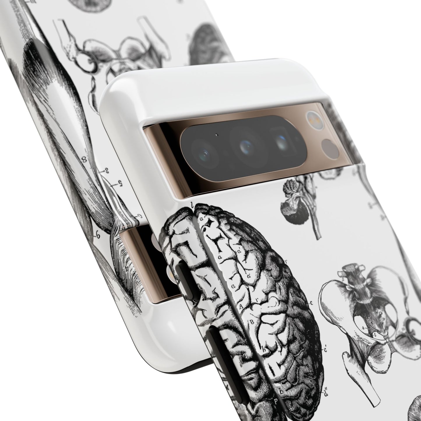 Vintage Anatomy Phone Case - Medical Sketch Design - Custom iPhone, Samsung & Pixel Cover - Science Gift - Doctor Aesthetic - Anatomy case