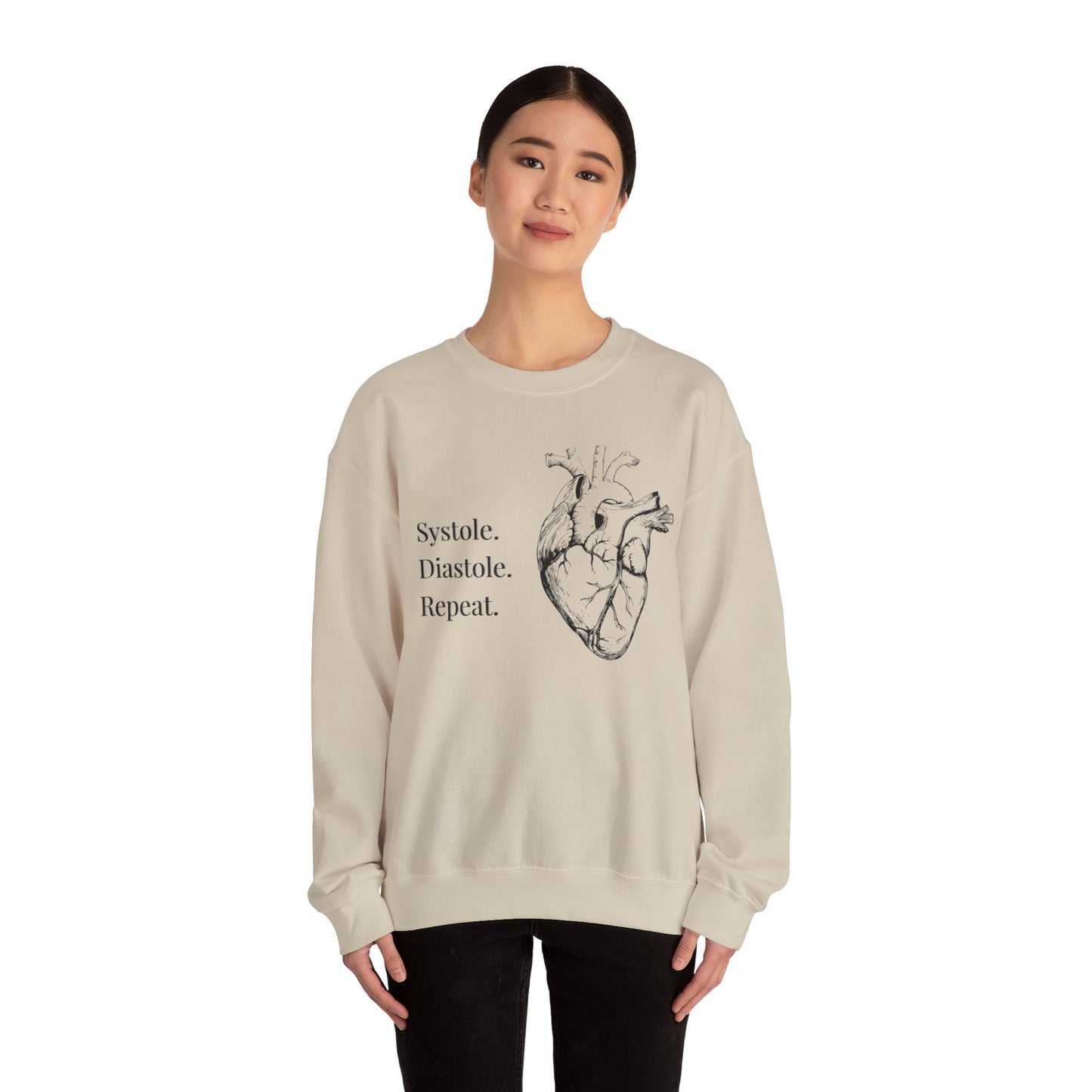 Surgery Student Sweatshirt, Anatomical Heart Crewneck, Medical School Gift, Unisex Nurse Pullover, Cardiology Sweater, Anatomy Top