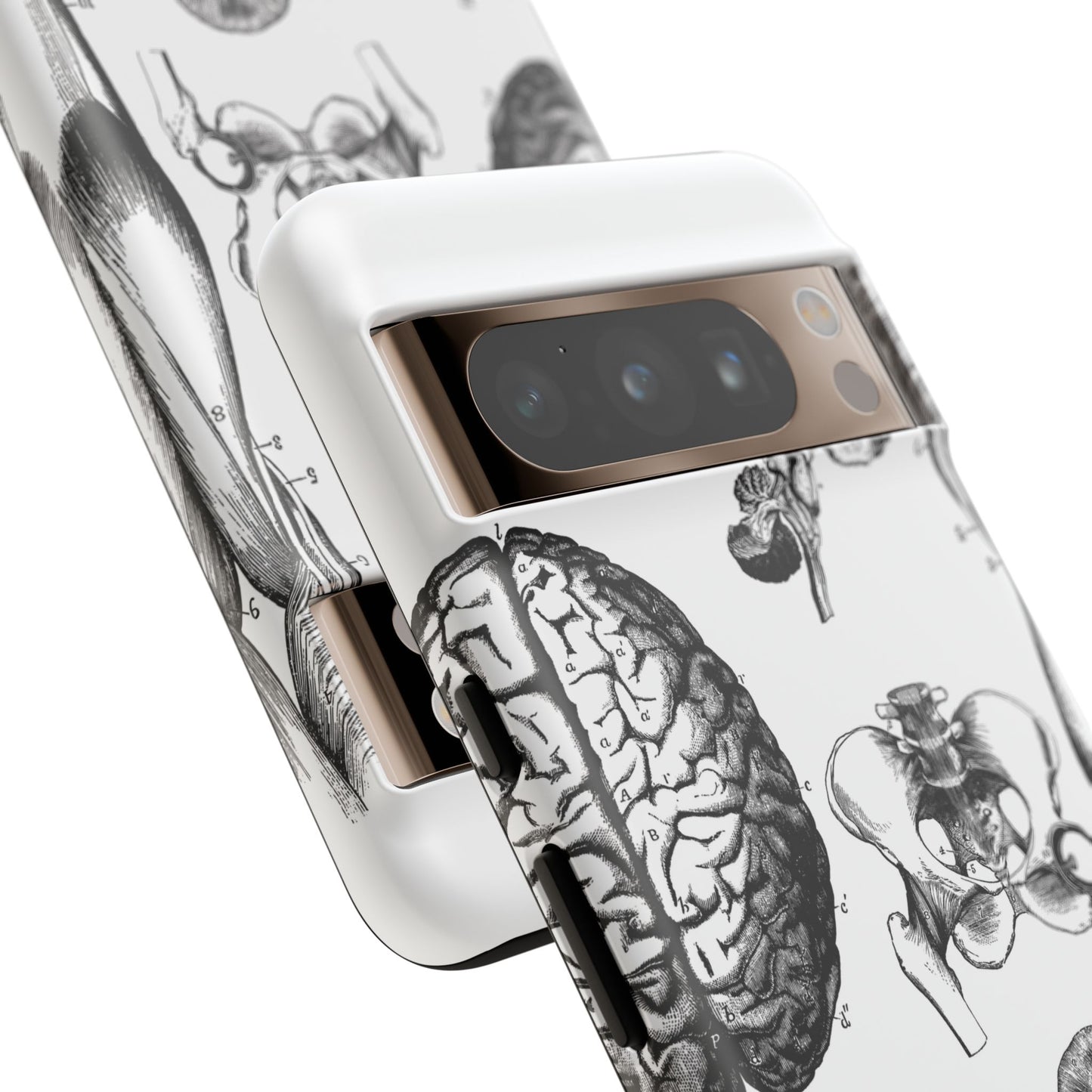 Vintage Anatomy Phone Case - Medical Sketch Design - Custom iPhone, Samsung & Pixel Cover - Science Gift - Doctor Aesthetic - Anatomy case