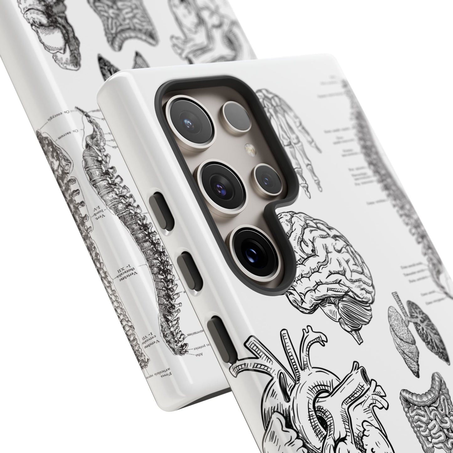 Anatomical Phone Case - Vintage Medical Illustration Case - Science Gift - Custom Medical Phone Cover - Custom Phone Cover - Medical Student