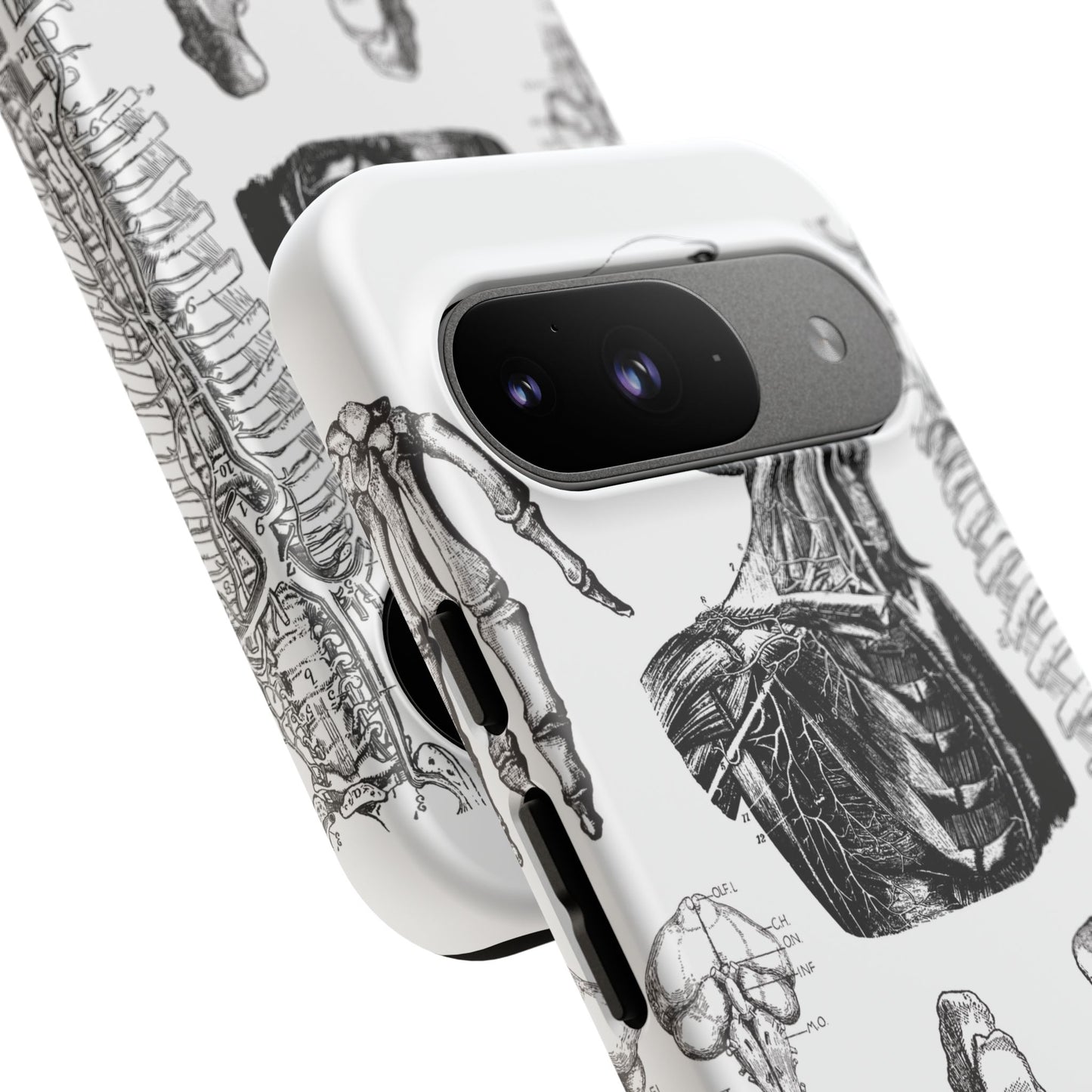 Vintage Anatomy Phone Case - Medical Illustration Design - Custom iPhone, Samsung & Pixel Cover - Science Gift - Doctor Aesthetic - Anatomy