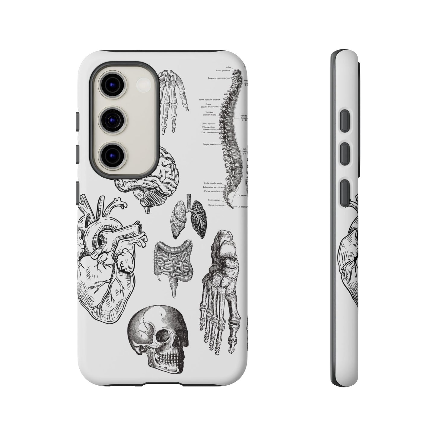 Anatomical Phone Case - Vintage Medical Illustration Case - Science Gift - Custom Medical Phone Cover - Custom Phone Cover - Medical Student