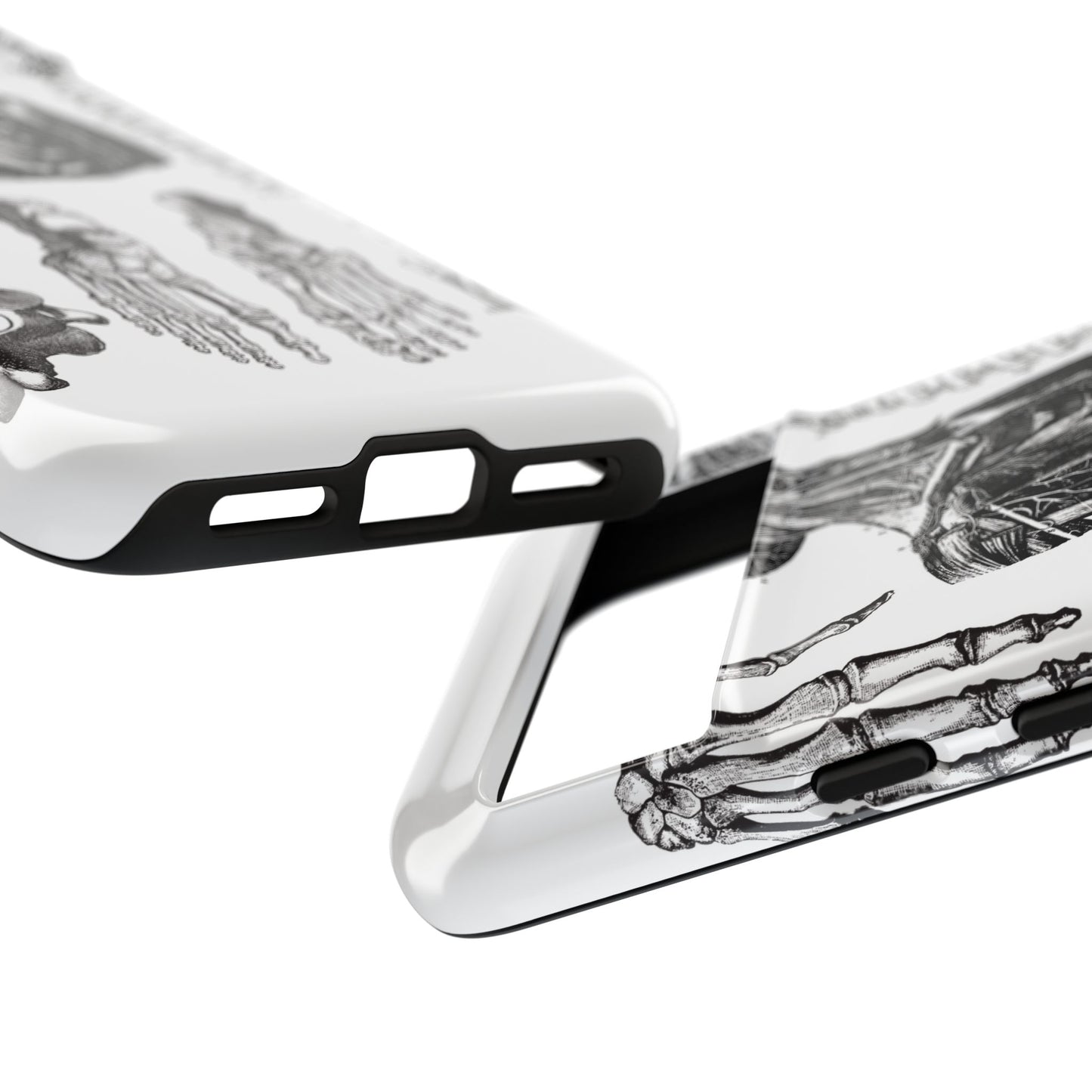 Vintage Anatomy Phone Case - Medical Illustration Design - Custom iPhone, Samsung & Pixel Cover - Science Gift - Doctor Aesthetic - Anatomy