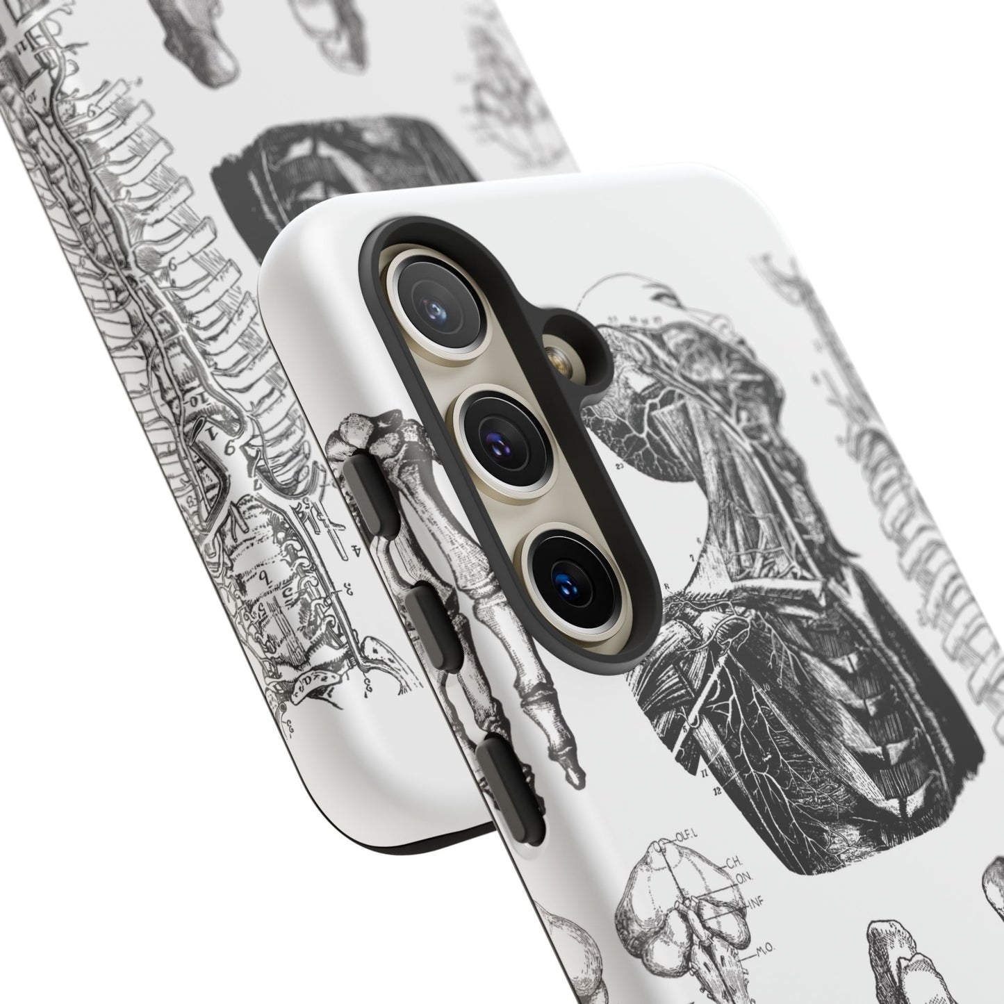 Vintage Anatomy Phone Case - Medical Illustration Design - Custom iPhone, Samsung & Pixel Cover - Science Gift - Doctor Aesthetic - Anatomy