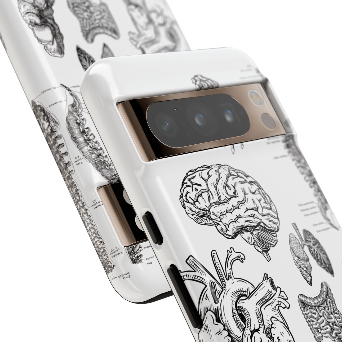 Anatomical Phone Case - Vintage Medical Illustration Case - Science Gift - Custom Medical Phone Cover - Custom Phone Cover - Medical Student