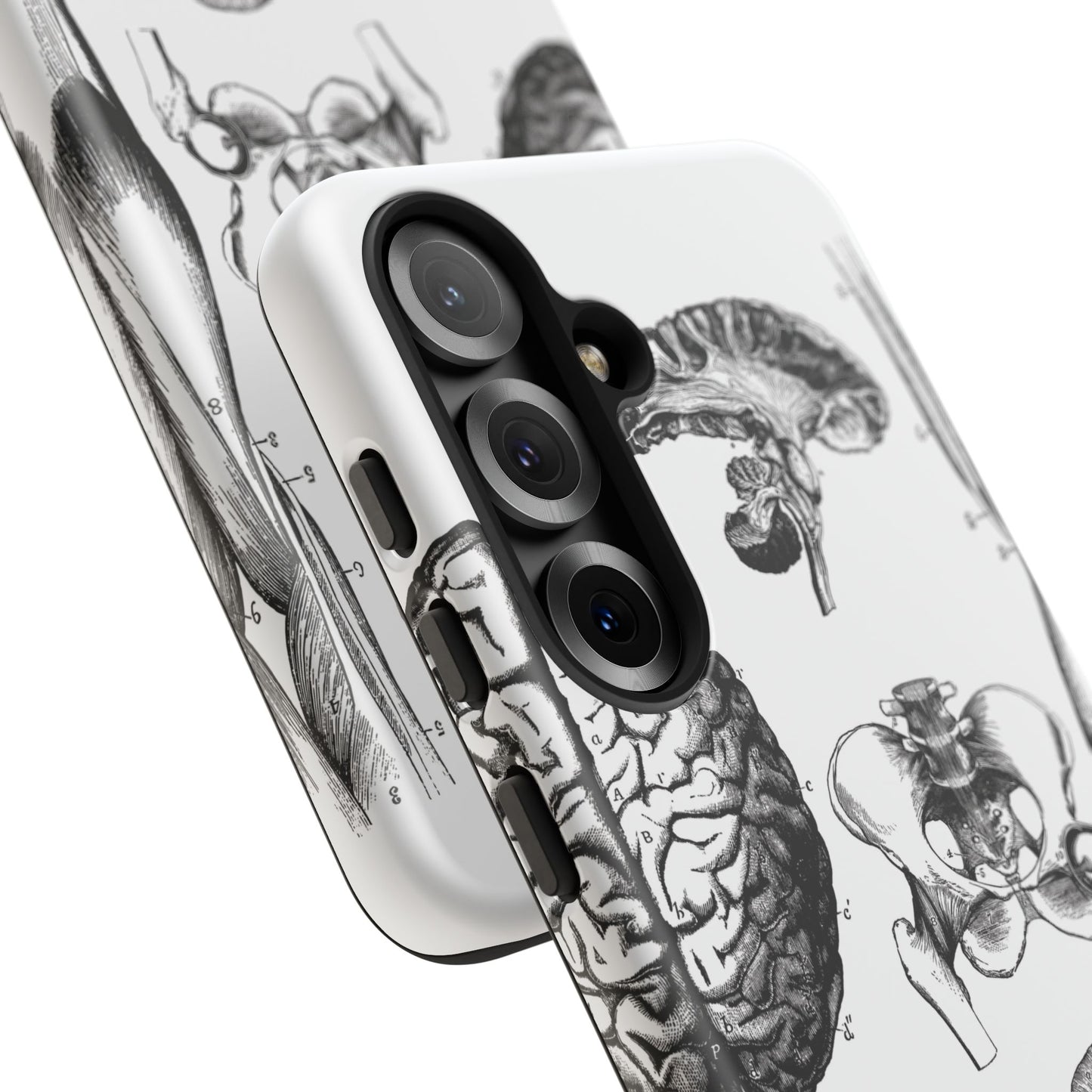 Vintage Anatomy Phone Case - Medical Sketch Design - Custom iPhone, Samsung & Pixel Cover - Science Gift - Doctor Aesthetic - Anatomy case