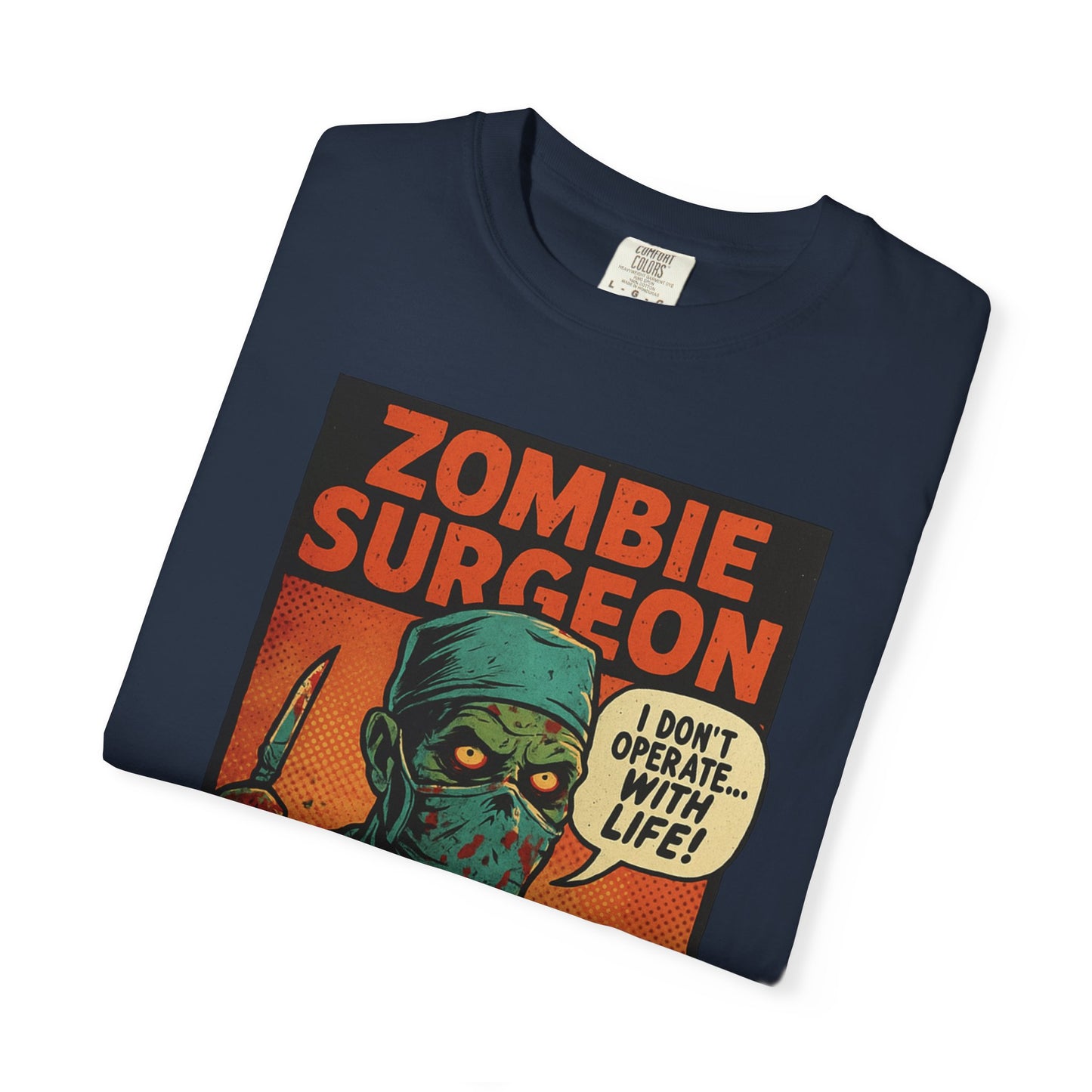 Zombie Surgeon Shirt, Creepy Doctor Tee, Horror Nurse Top, Spooky Med School Gift, Scrub Life Funny Shirt, Halloween Hospital Costume, er halloween tee