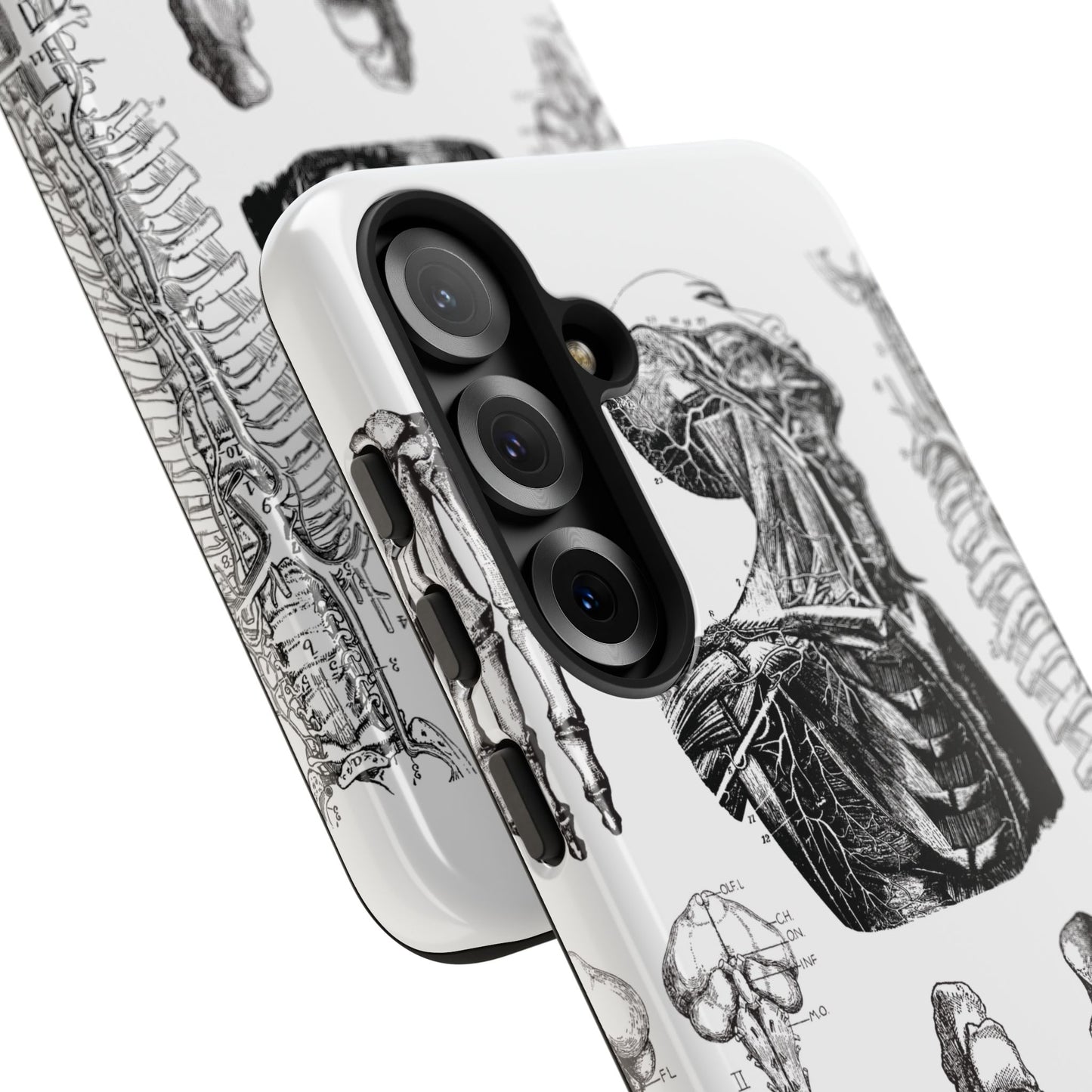 Vintage Anatomy Phone Case - Medical Illustration Design - Custom iPhone, Samsung & Pixel Cover - Science Gift - Doctor Aesthetic - Anatomy