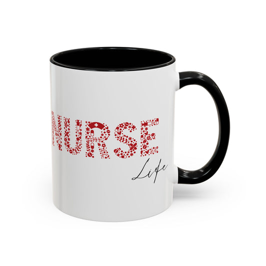 Nurse Life Mug, Nurse Gift for Women, RN Coffee Mug, Cute Nurse Appreciation Cup, Healthcare Worker Mug, Medical Staff Gift Idea