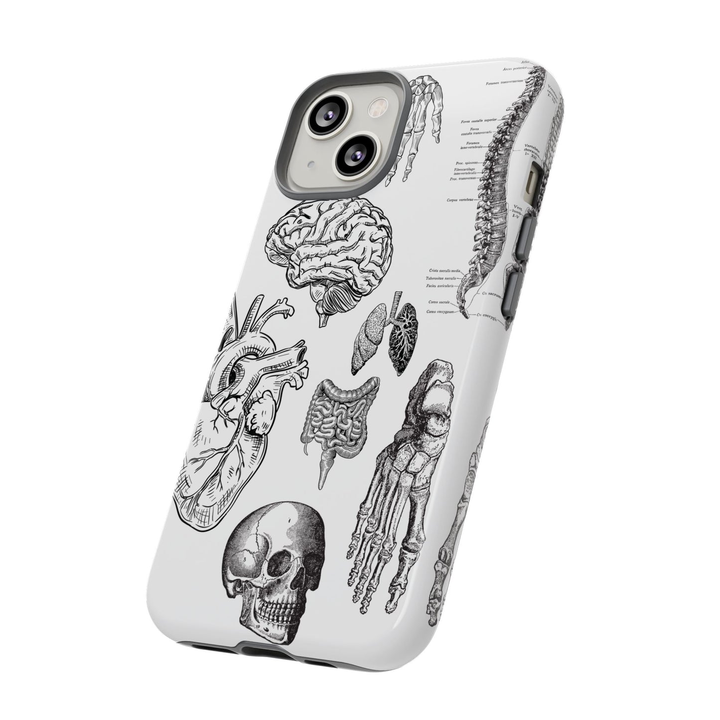 Anatomical Phone Case - Vintage Medical Illustration Case - Science Gift - Custom Medical Phone Cover - Custom Phone Cover - Medical Student
