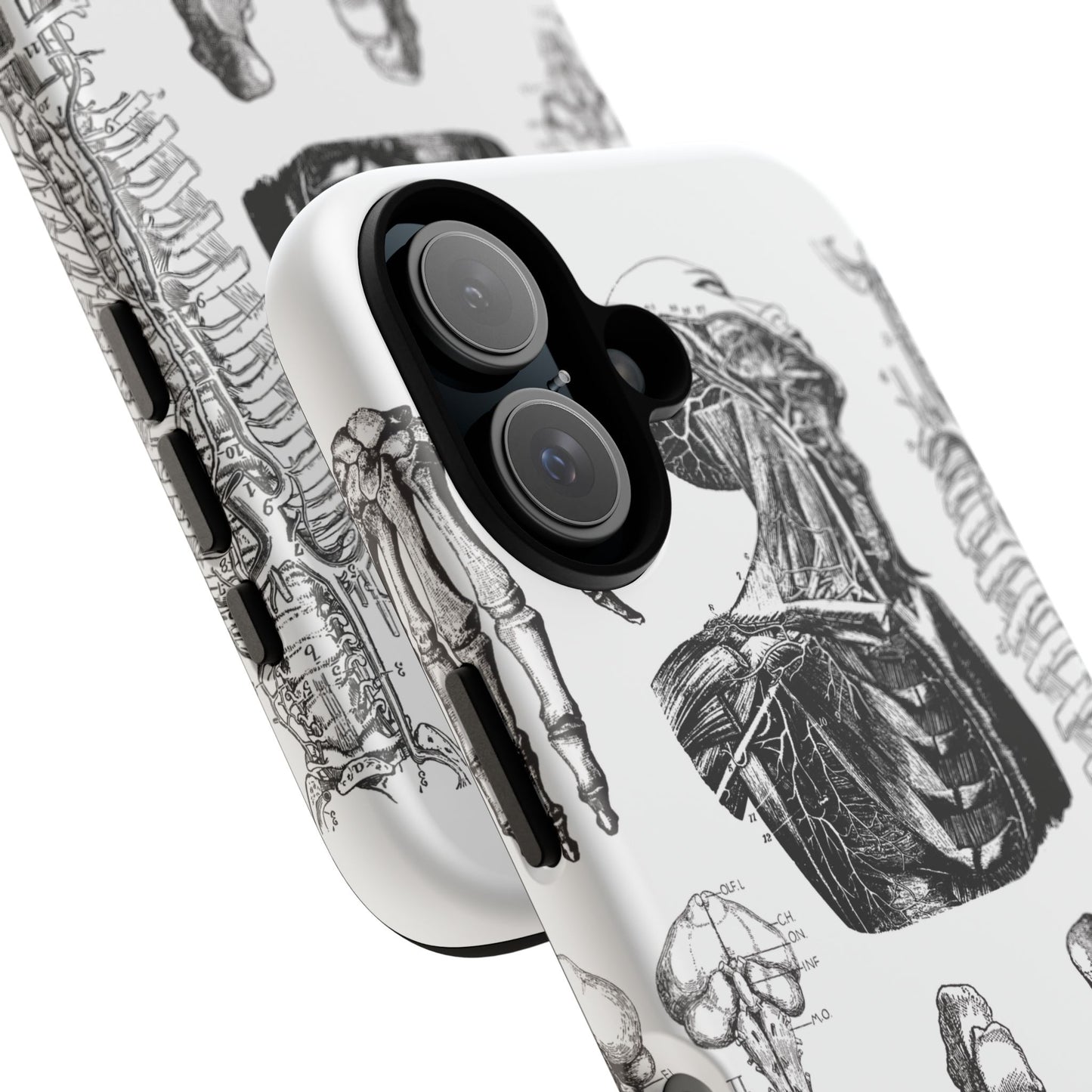 Vintage Anatomy Phone Case - Medical Illustration Design - Custom iPhone, Samsung & Pixel Cover - Science Gift - Doctor Aesthetic - Anatomy