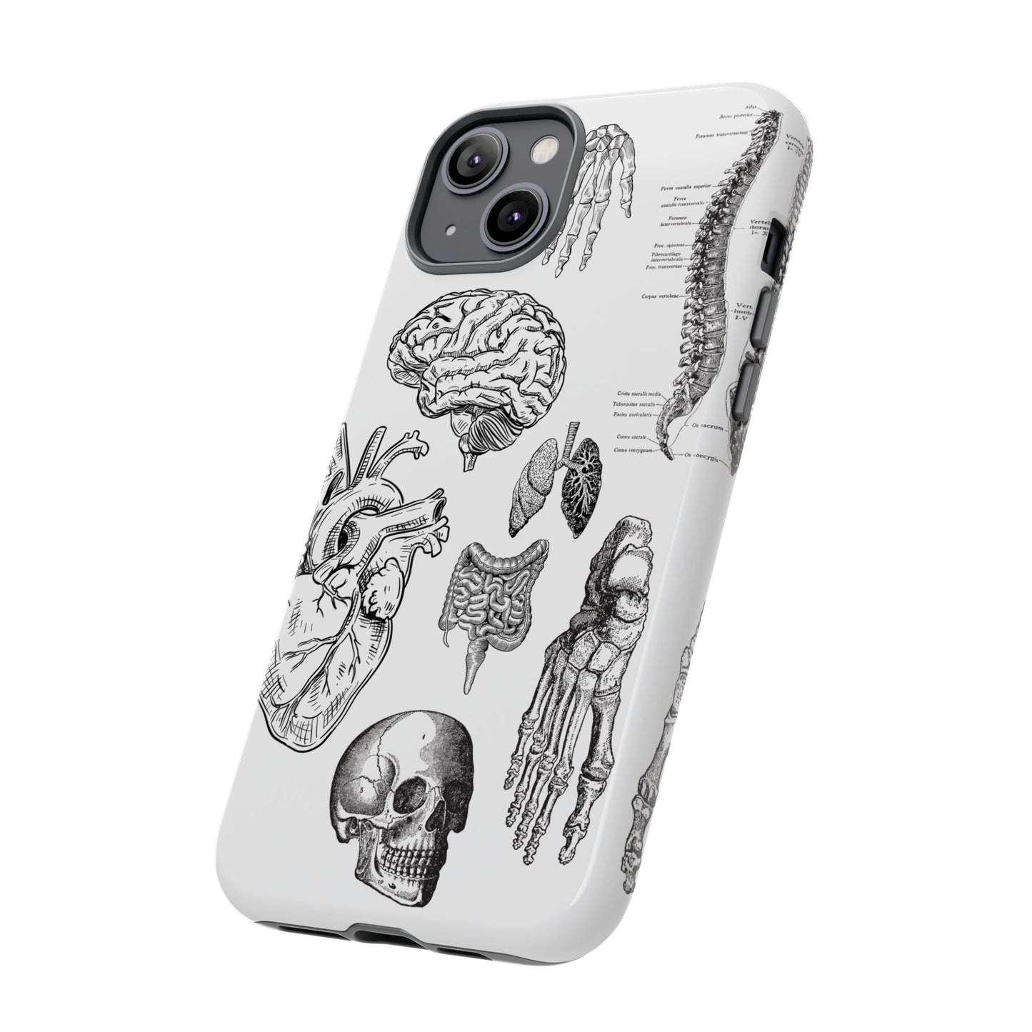 Anatomical Phone Case - Vintage Medical Illustration Case - Science Gift - Custom Medical Phone Cover - Custom Phone Cover - Medical Student