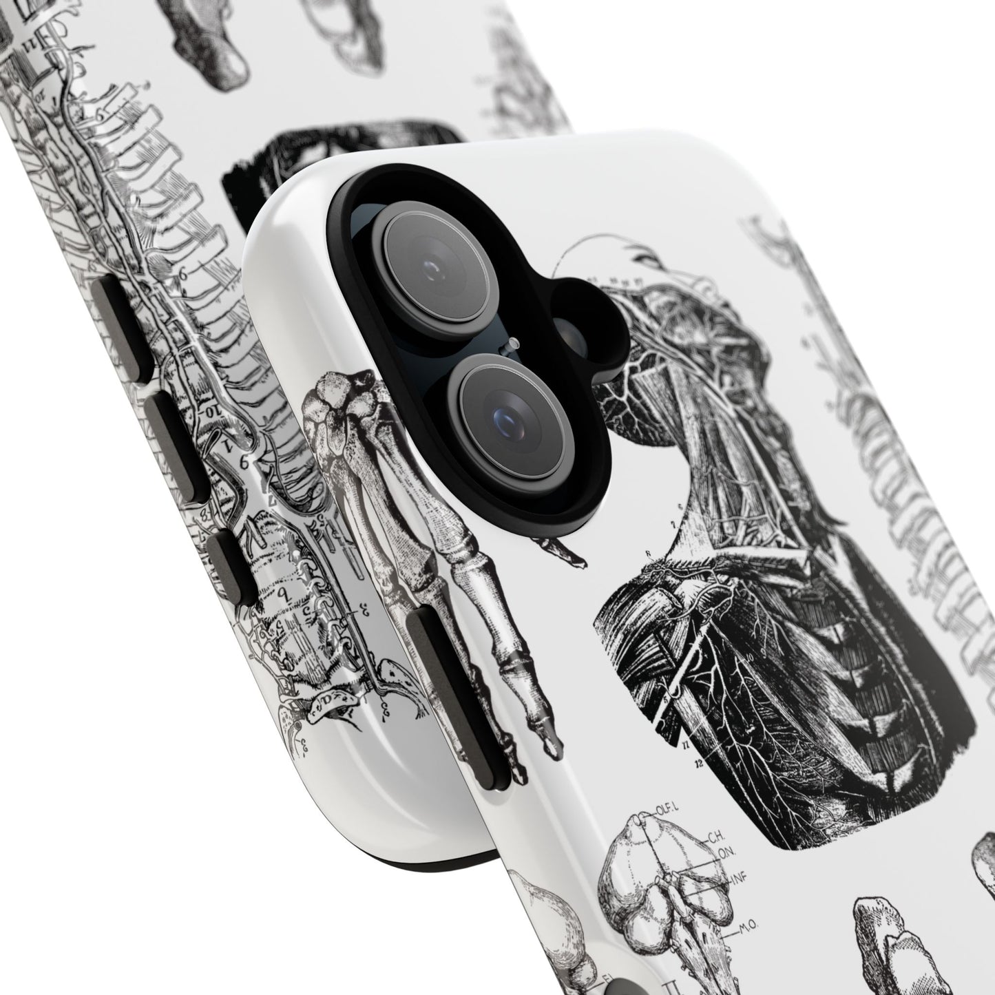 Vintage Anatomy Phone Case - Medical Illustration Design - Custom iPhone, Samsung & Pixel Cover - Science Gift - Doctor Aesthetic - Anatomy