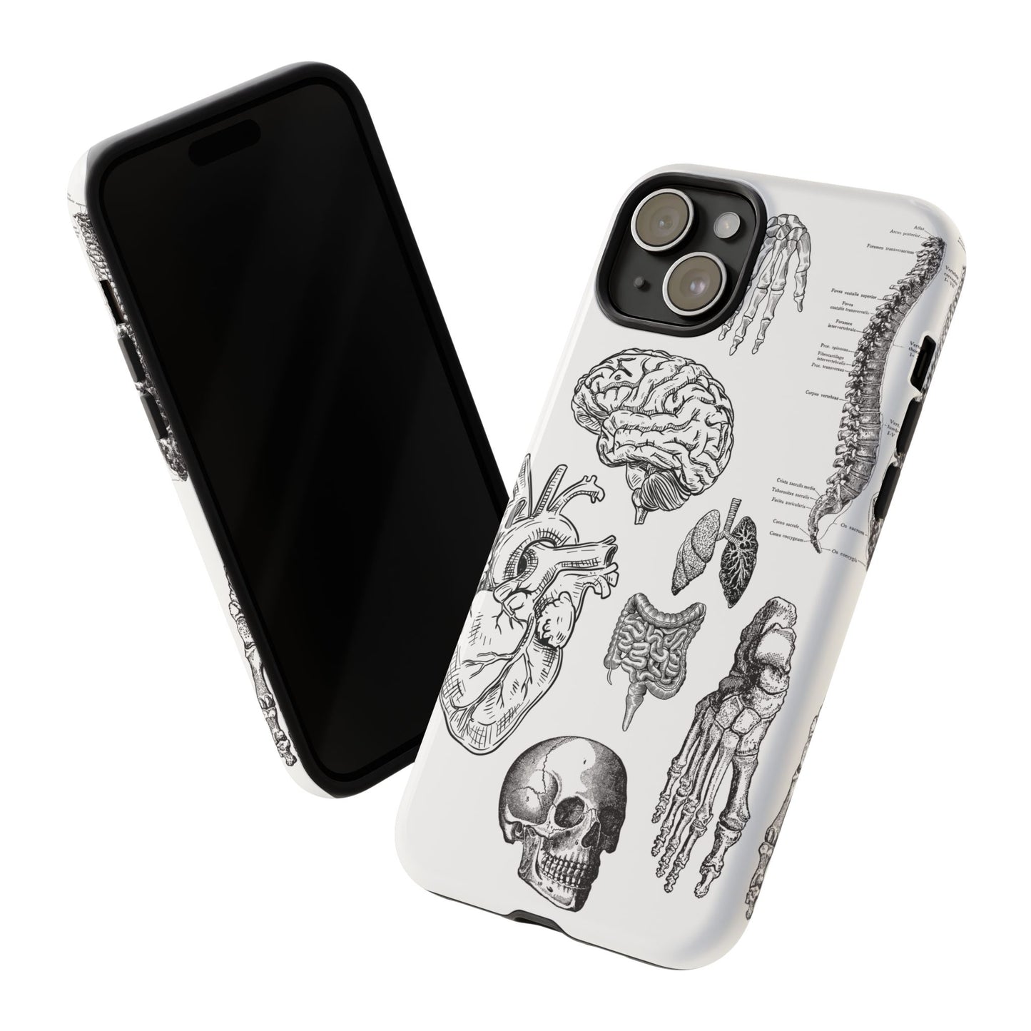 Anatomical Phone Case - Vintage Medical Illustration Case - Science Gift - Custom Medical Phone Cover - Custom Phone Cover - Medical Student
