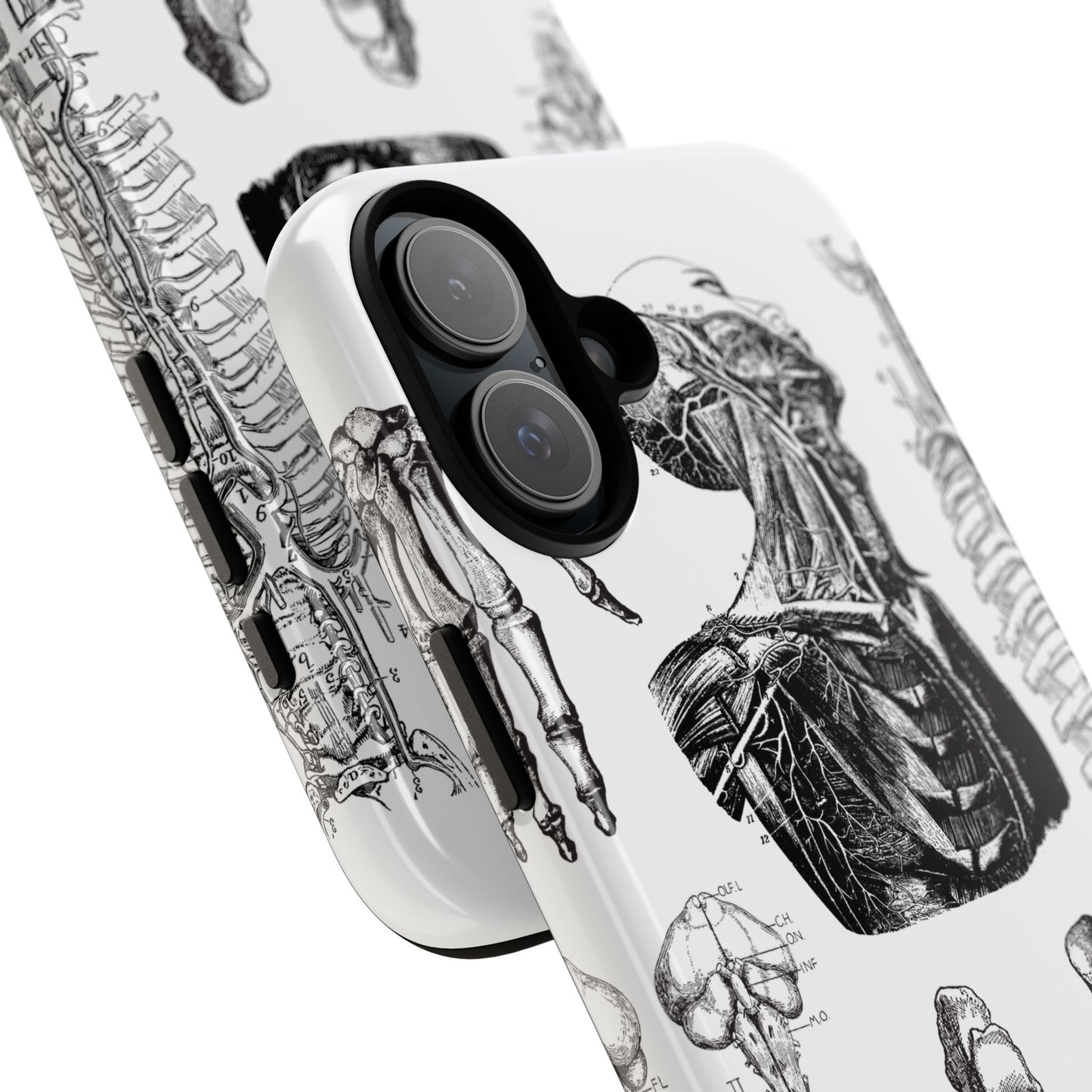 Vintage Anatomy Phone Case - Medical Illustration Design - Custom iPhone, Samsung & Pixel Cover - Science Gift - Doctor Aesthetic - Anatomy