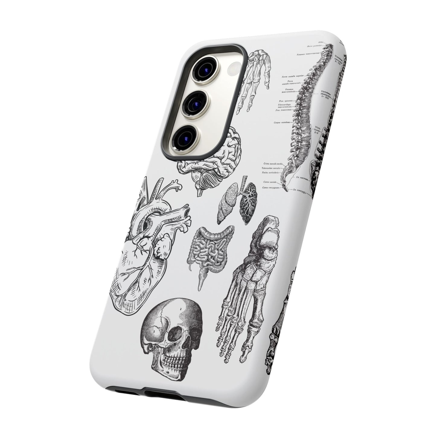 Anatomical Phone Case - Vintage Medical Illustration Case - Science Gift - Custom Medical Phone Cover - Custom Phone Cover - Medical Student