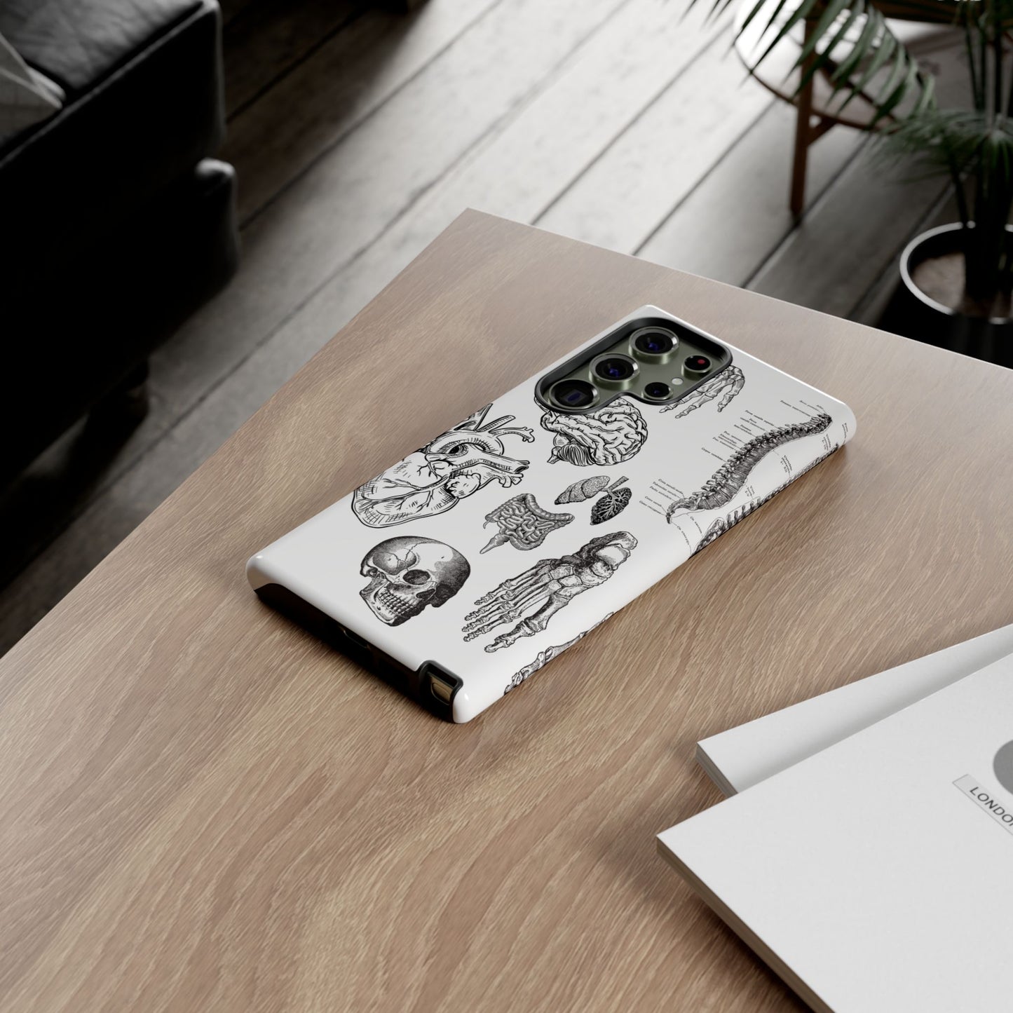 Anatomical Phone Case - Vintage Medical Illustration Case - Science Gift - Custom Medical Phone Cover - Custom Phone Cover - Medical Student