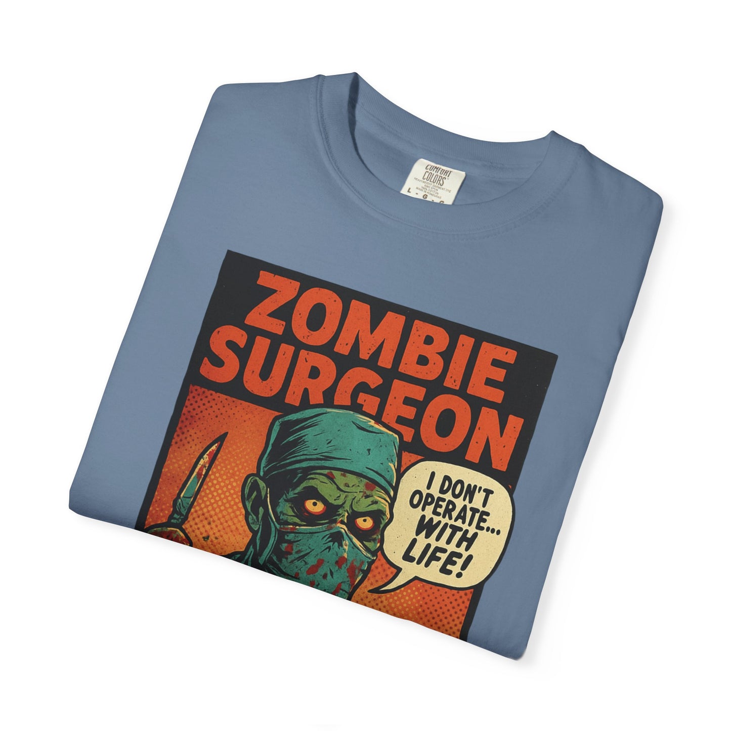 Zombie Surgeon Shirt, Creepy Doctor Tee, Horror Nurse Top, Spooky Med School Gift, Scrub Life Funny Shirt, Halloween Hospital Costume, er halloween tee