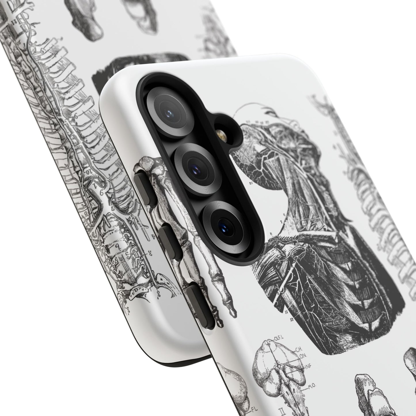 Vintage Anatomy Phone Case - Medical Illustration Design - Custom iPhone, Samsung & Pixel Cover - Science Gift - Doctor Aesthetic - Anatomy