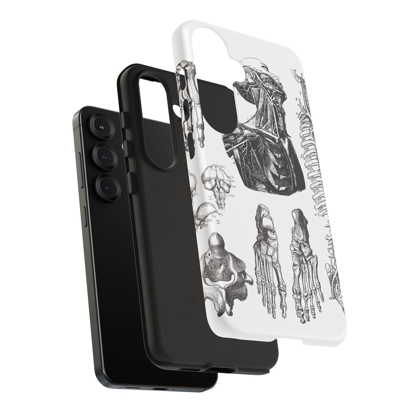 Vintage Anatomy Phone Case - Medical Illustration Design - Custom iPhone, Samsung & Pixel Cover - Science Gift - Doctor Aesthetic - Anatomy