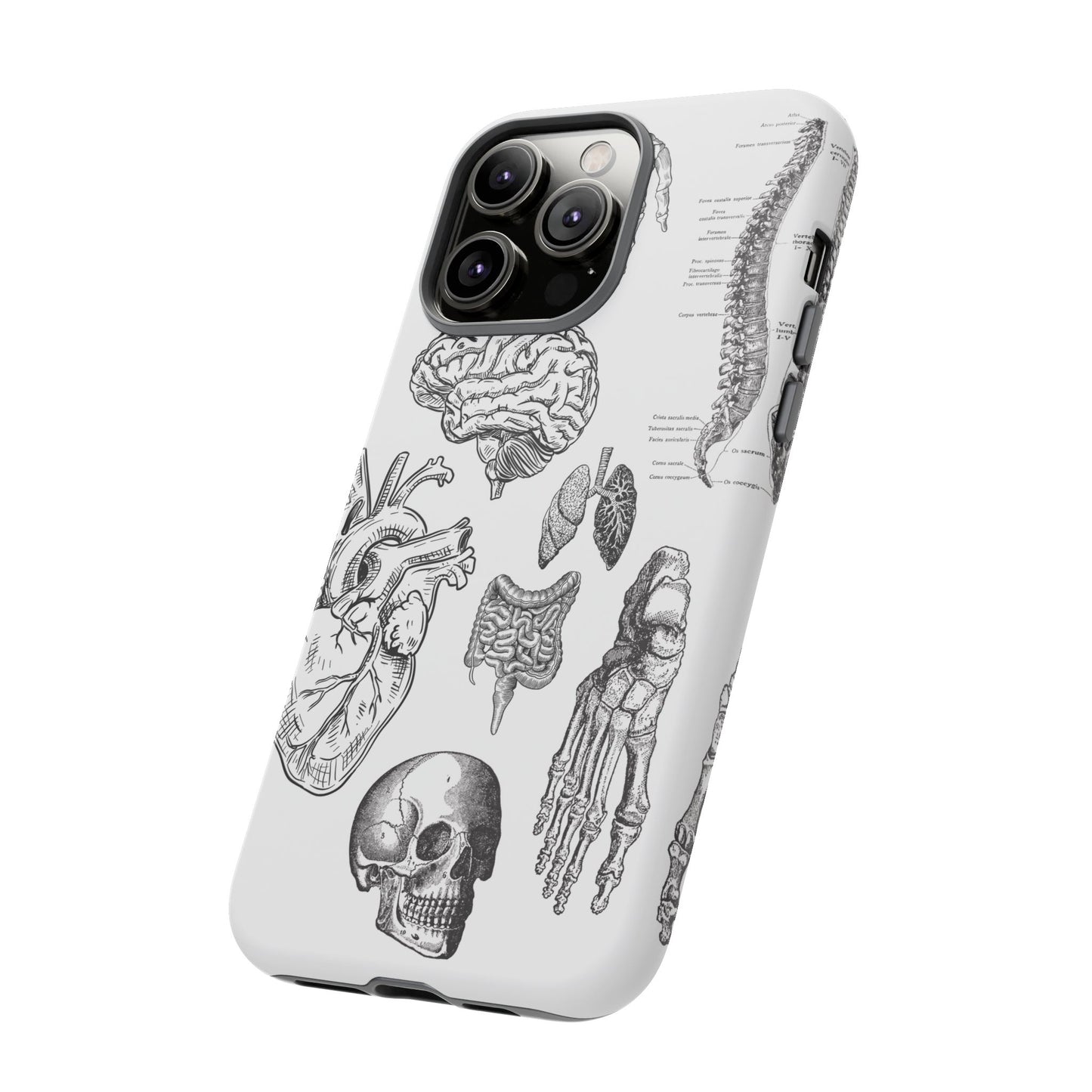 Anatomical Phone Case - Vintage Medical Illustration Case - Science Gift - Custom Medical Phone Cover - Custom Phone Cover - Medical Student