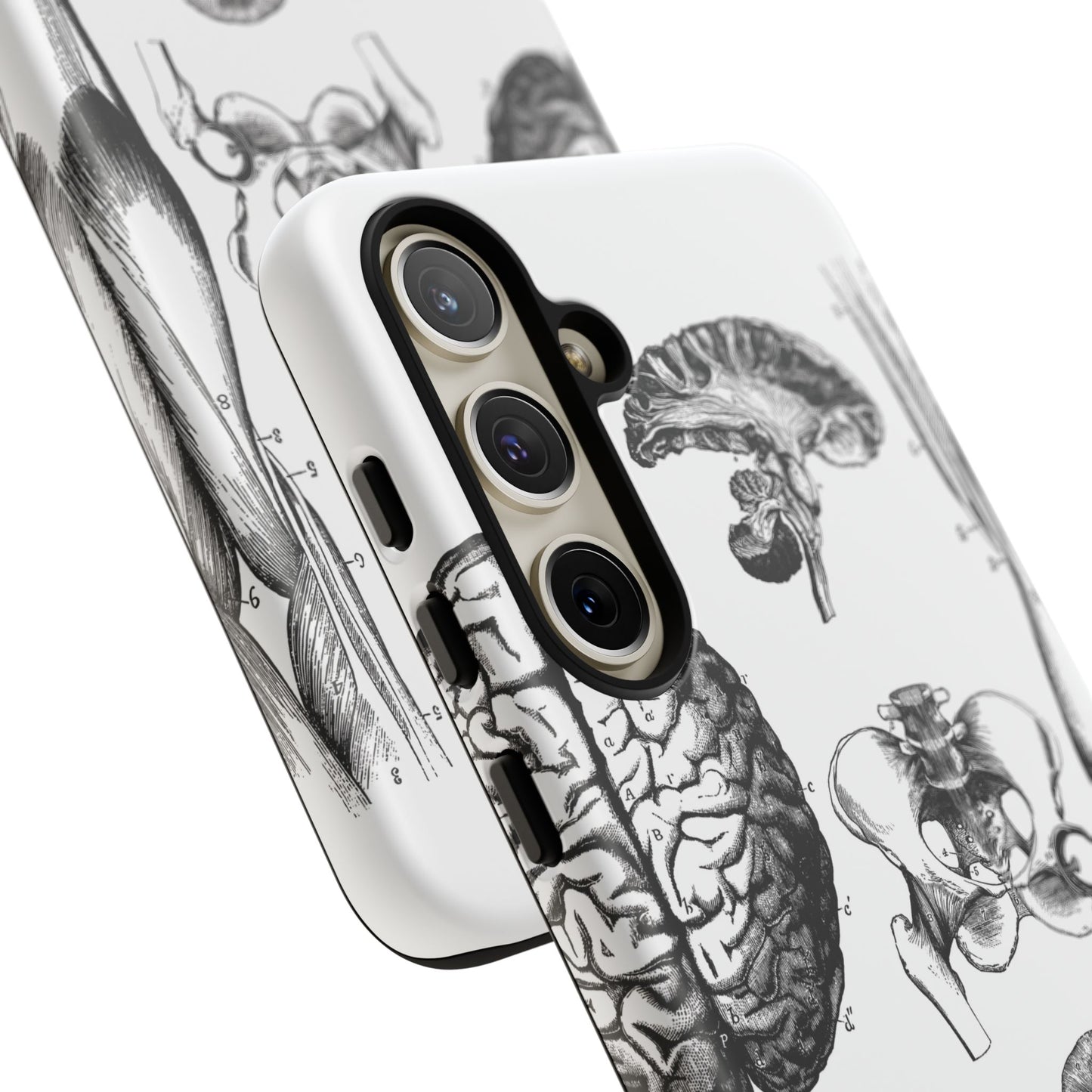 Vintage Anatomy Phone Case - Medical Sketch Design - Custom iPhone, Samsung & Pixel Cover - Science Gift - Doctor Aesthetic - Anatomy case